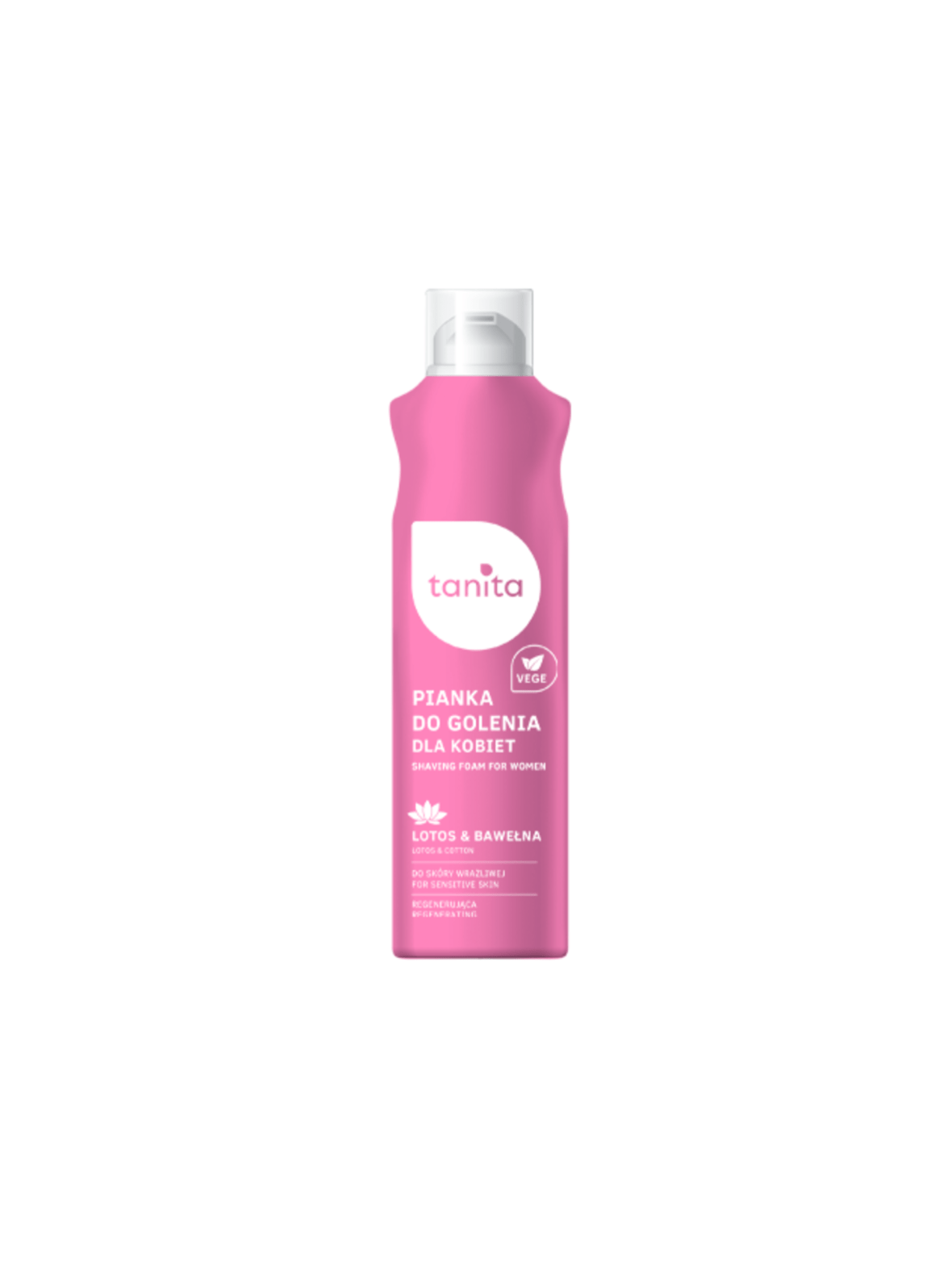 Shaving gel for women lotus&cotton -ihokarvanajovaahto 200ml