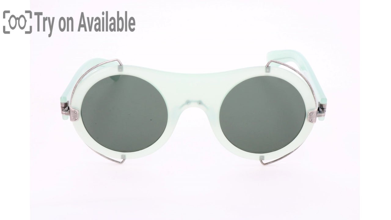 Calvin Klein 205W39NYC asetaatti aurinkolasit unisex maitokahvinvihreänä MILKY LIGHT GREEN