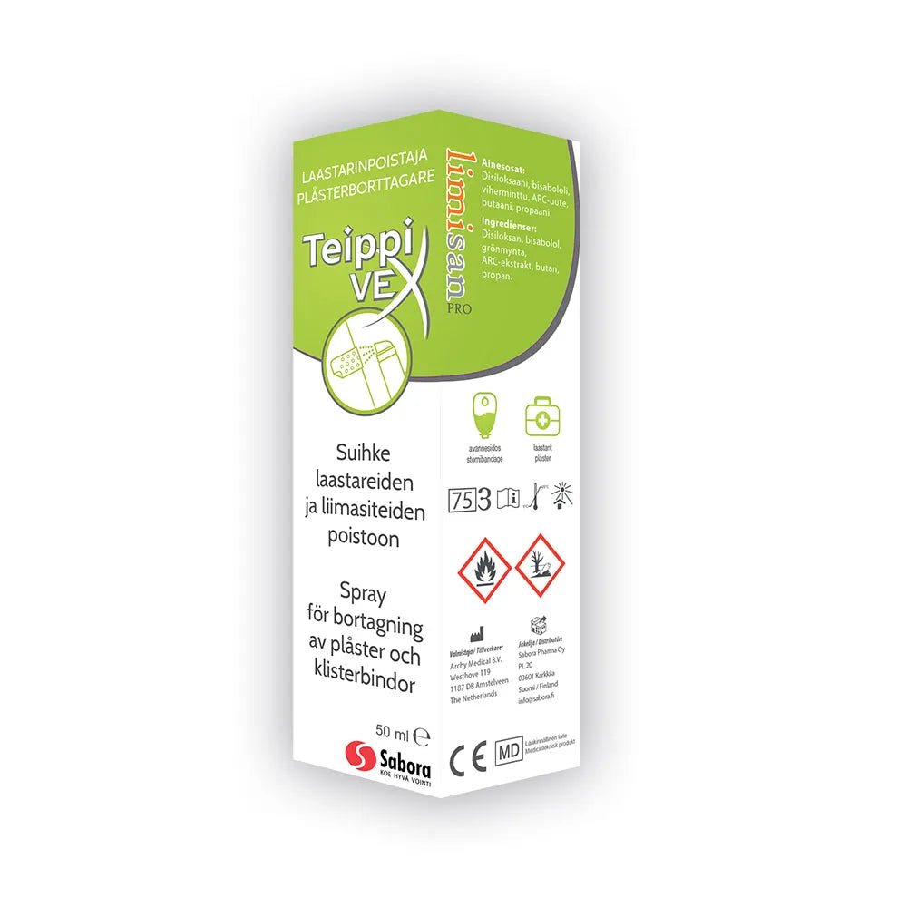 Teippivex Laastarinpoistaja Suihke 50 ml