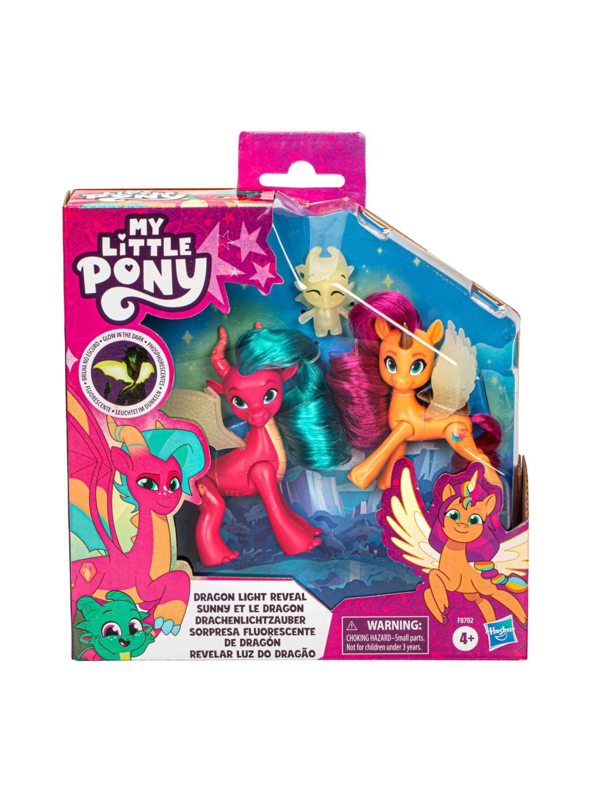 My little pony hahmo dragon light reveal