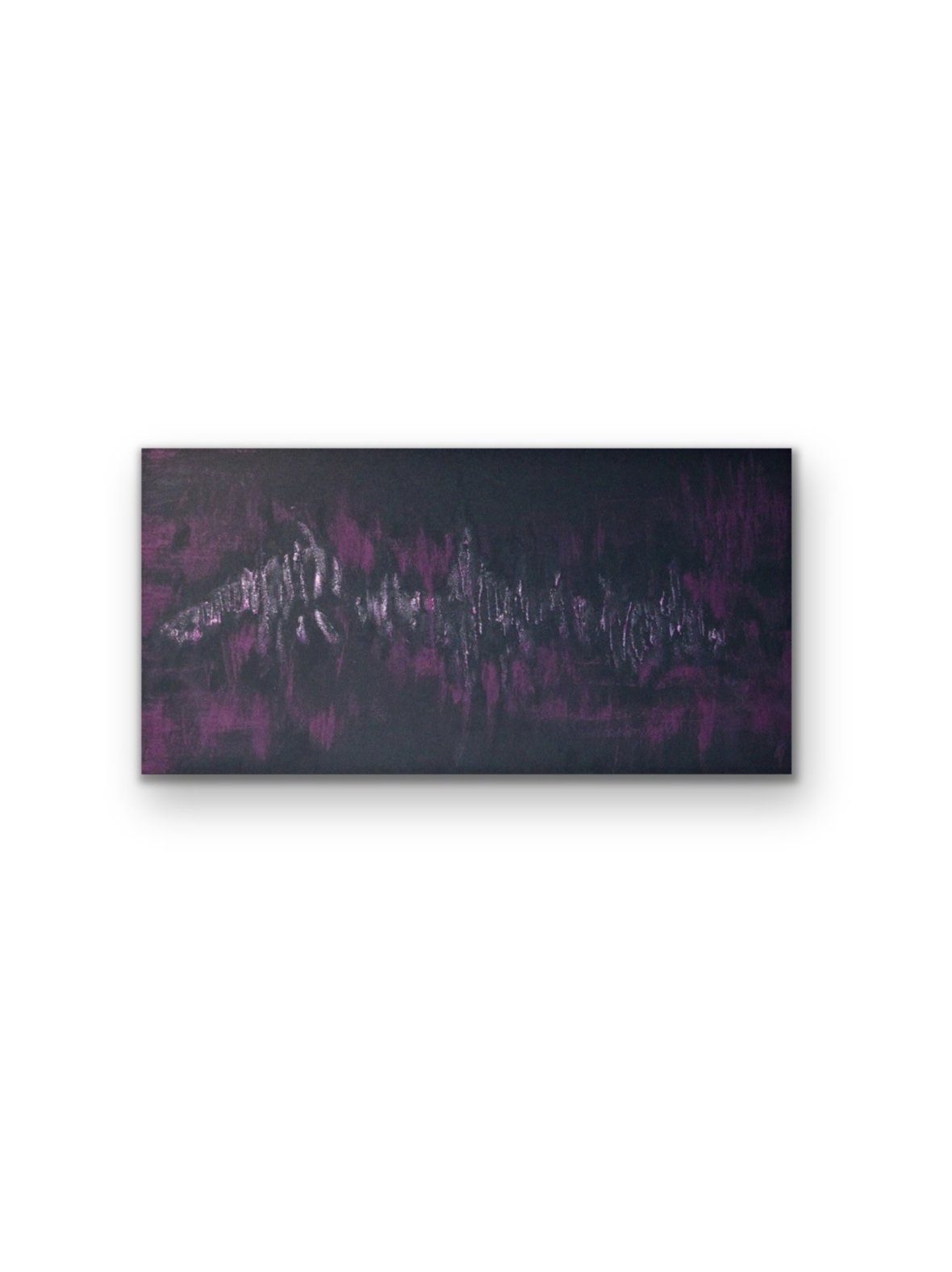 Purple rain ii- art sonique 180x90cm taidekaiutin