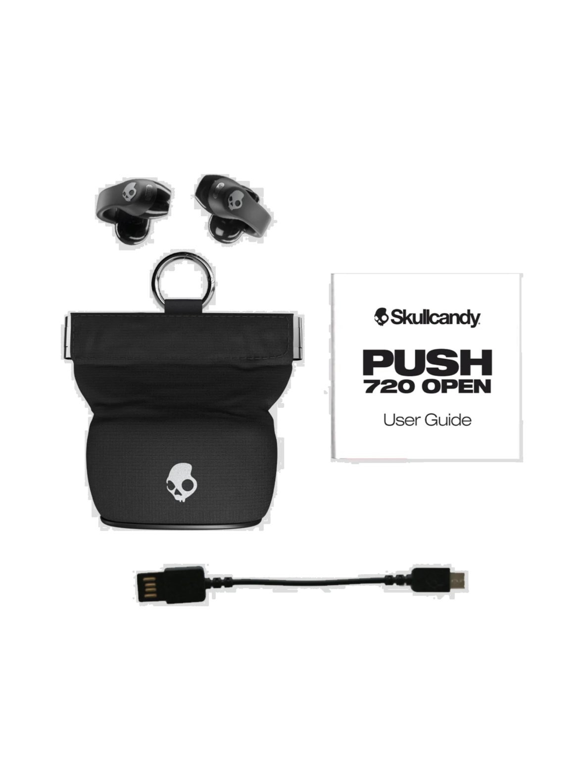 Push 720 open ear tw black/silver