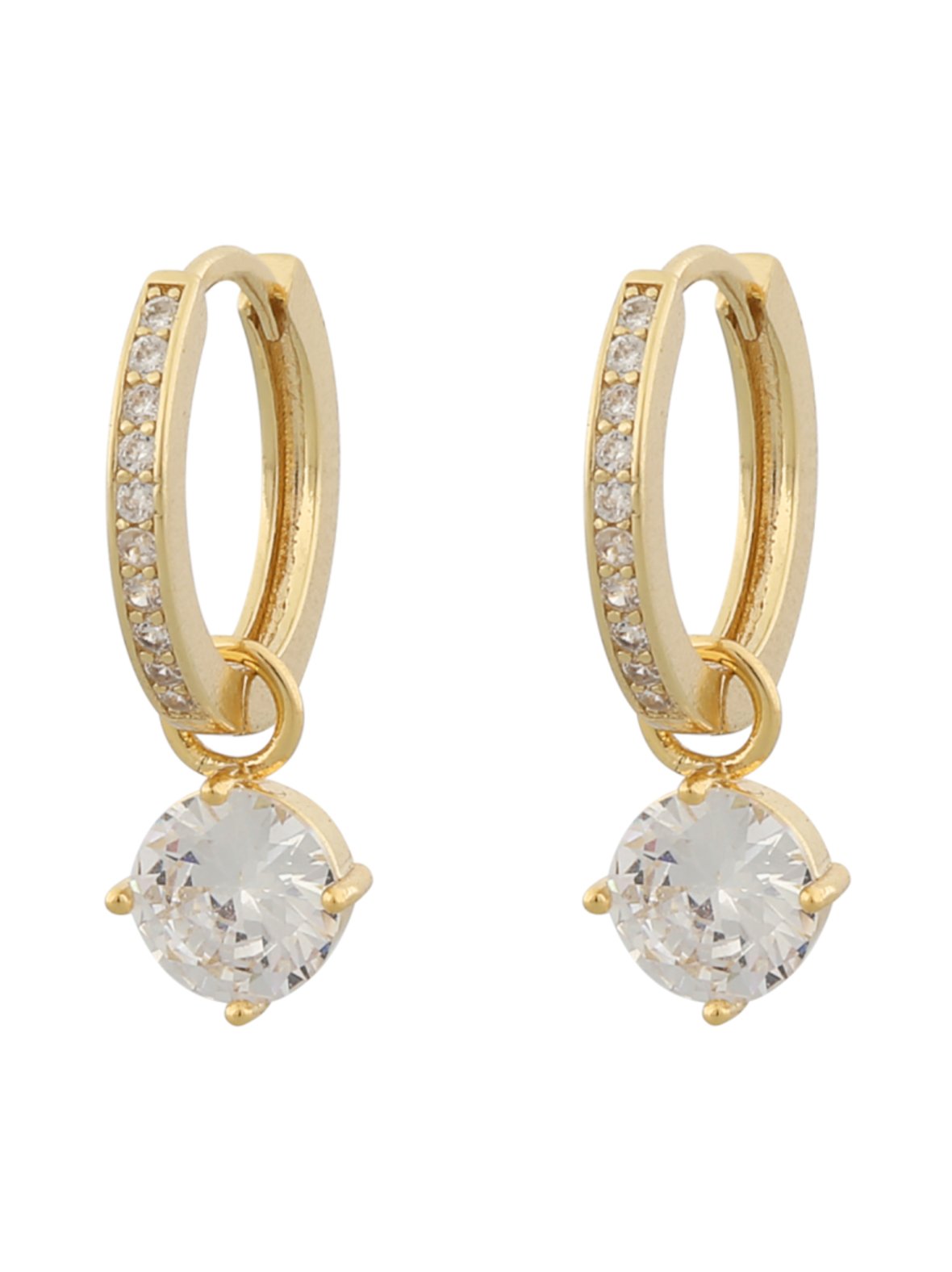 Rola round ring ear g/clear