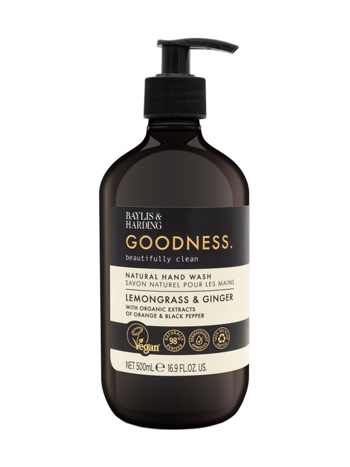 Lemongrass & ginger -käsisaippua 500 ml