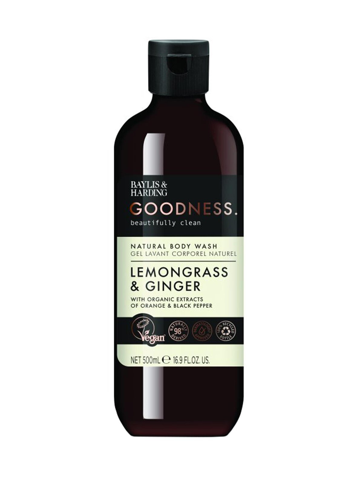 Lemongrass & ginger -suihkugeeli 500 ml