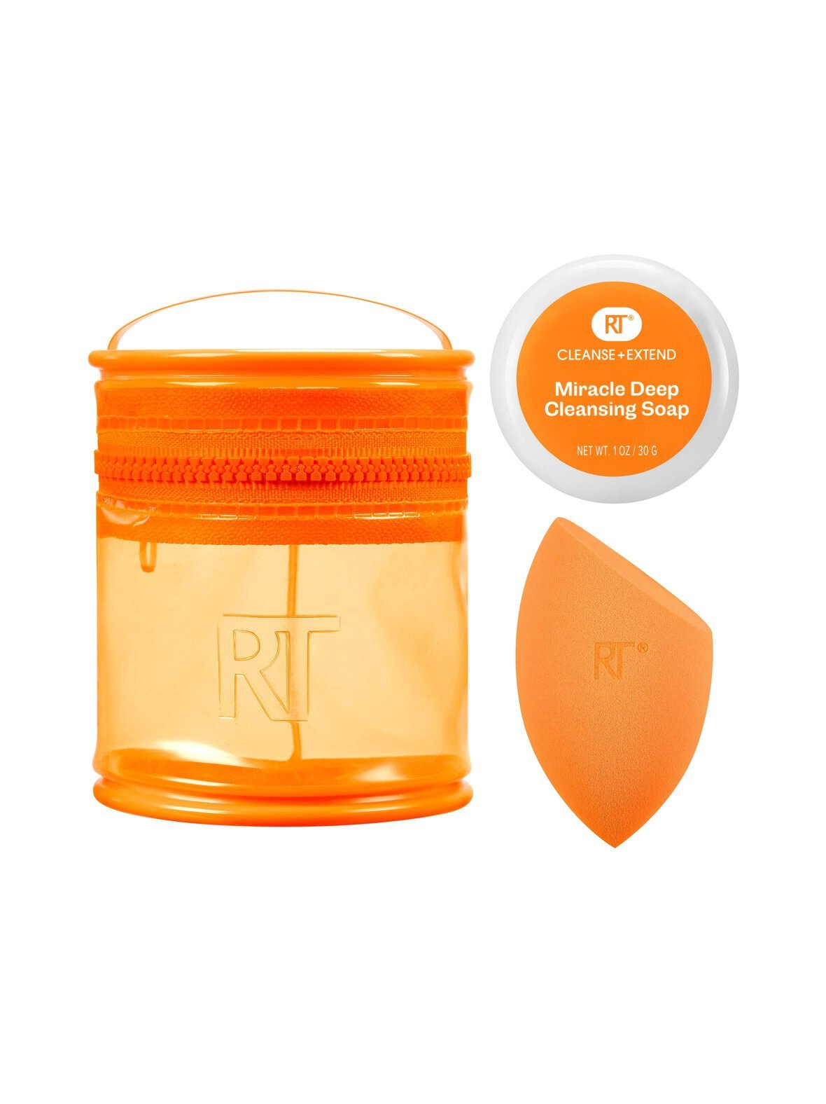 Miracle blend + cleanse set -meikkisienisetti