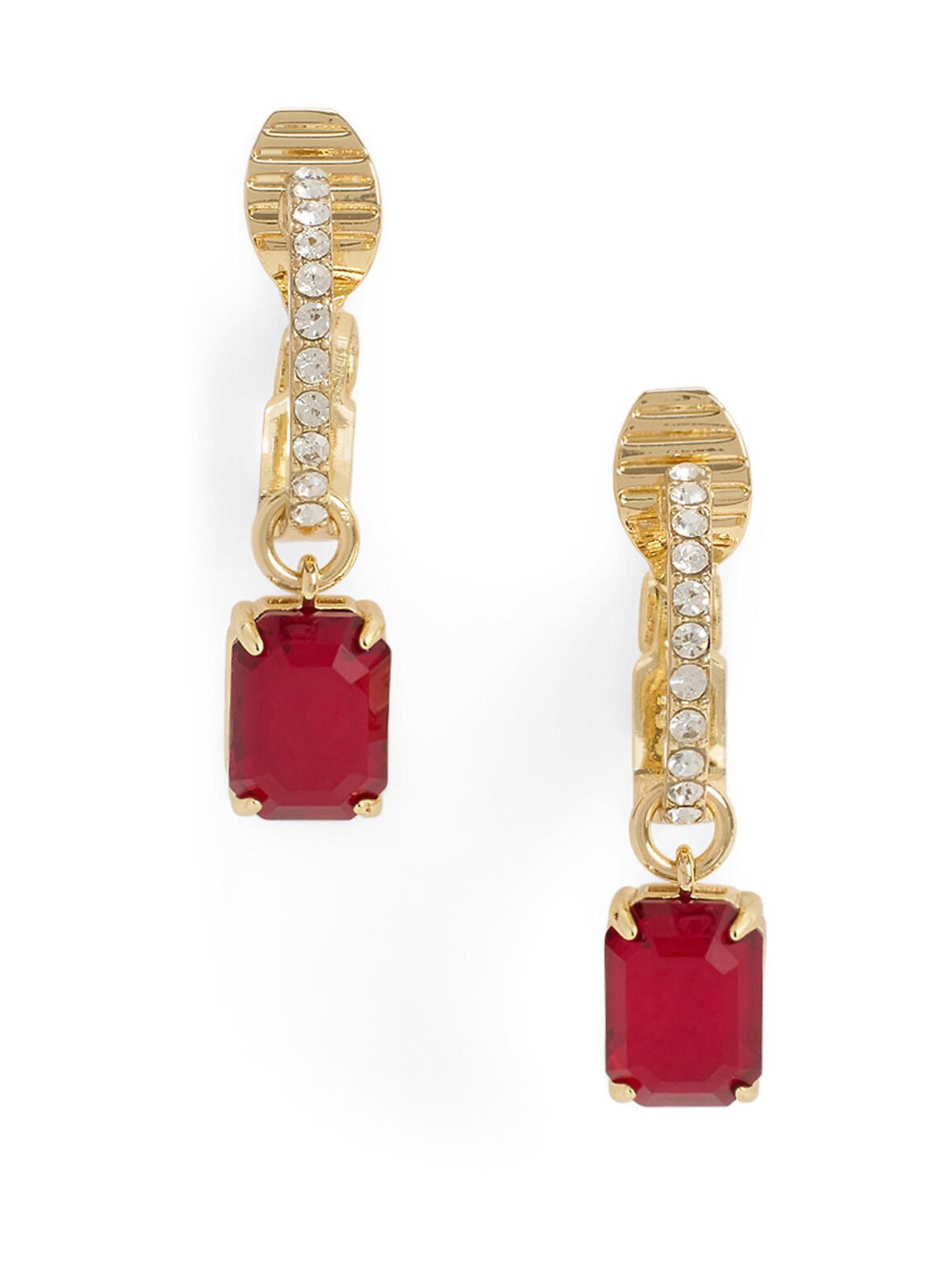 Hoop stone drop -korvakorut