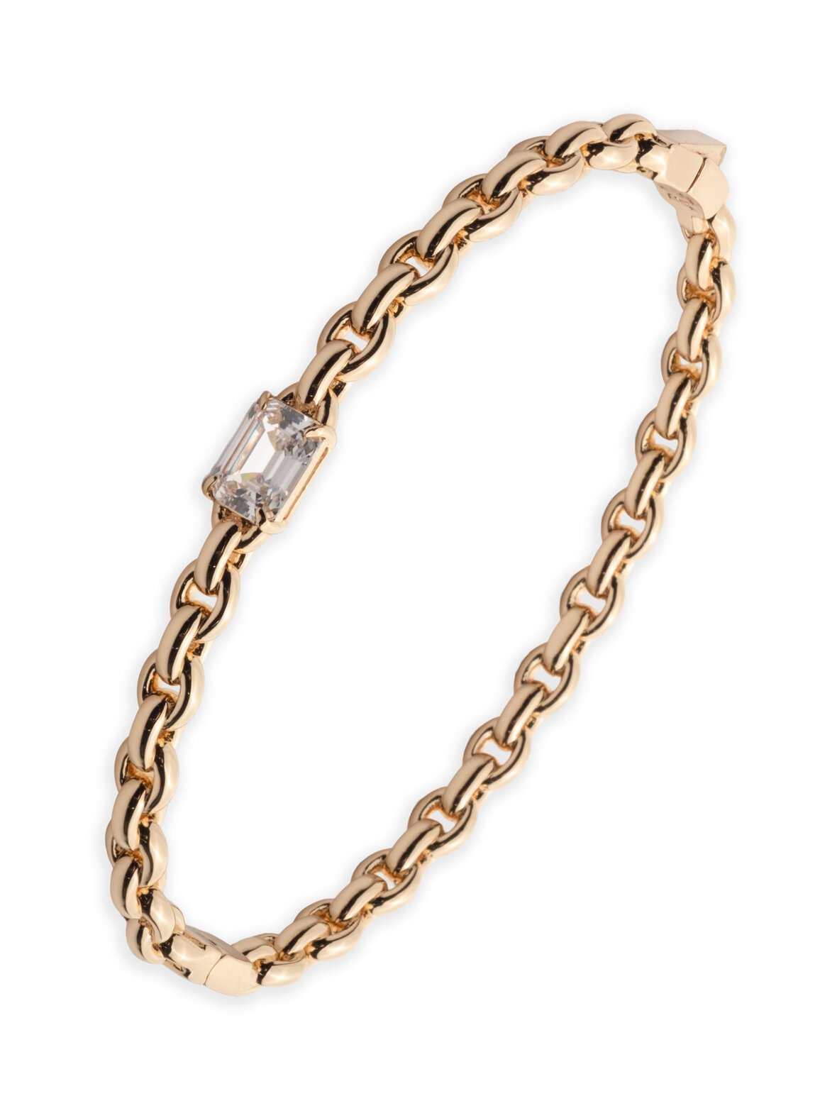 Marisol cable -messinkinen rannekoru