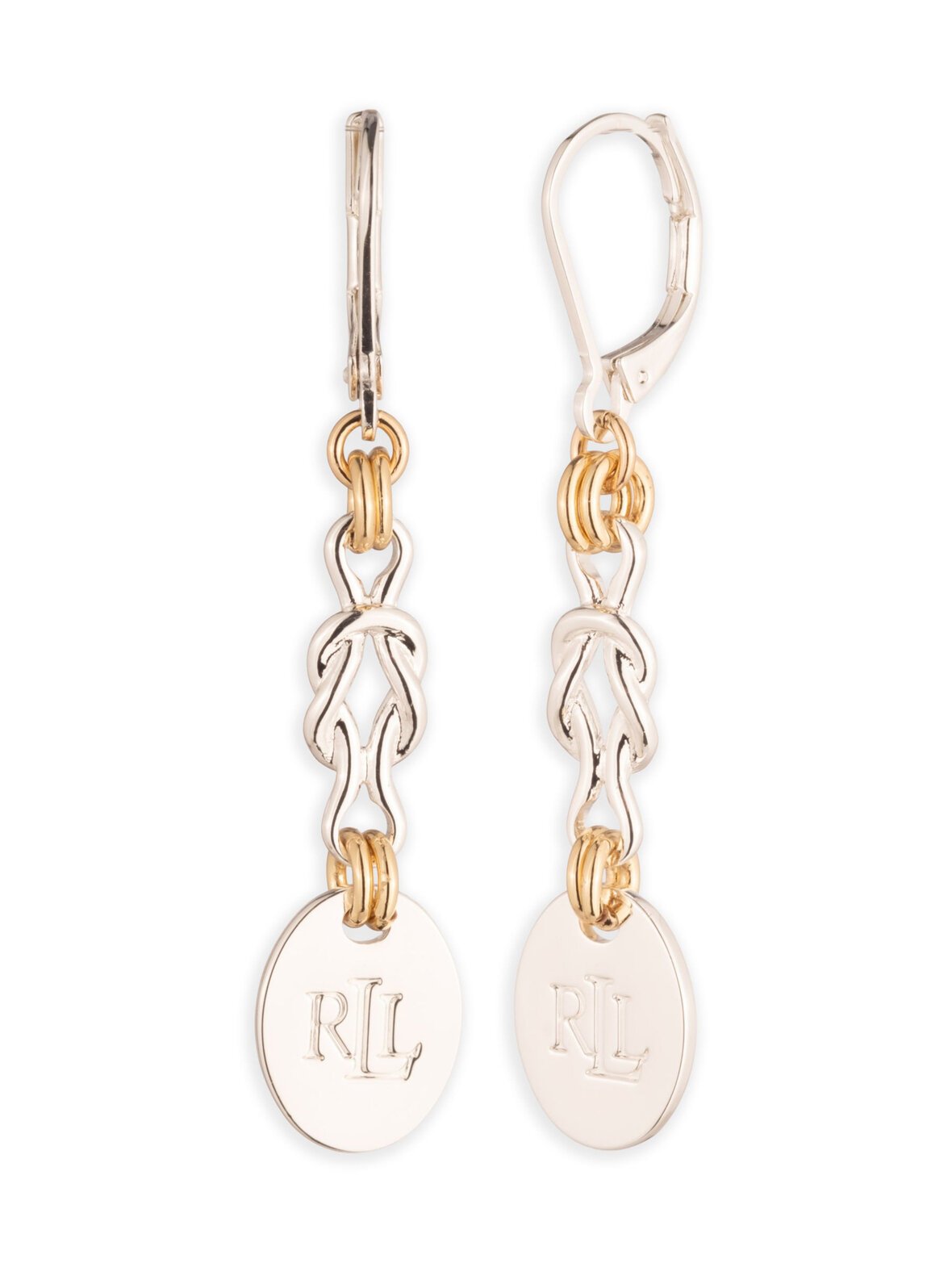 Delilah logo knot linear two -korvakorut