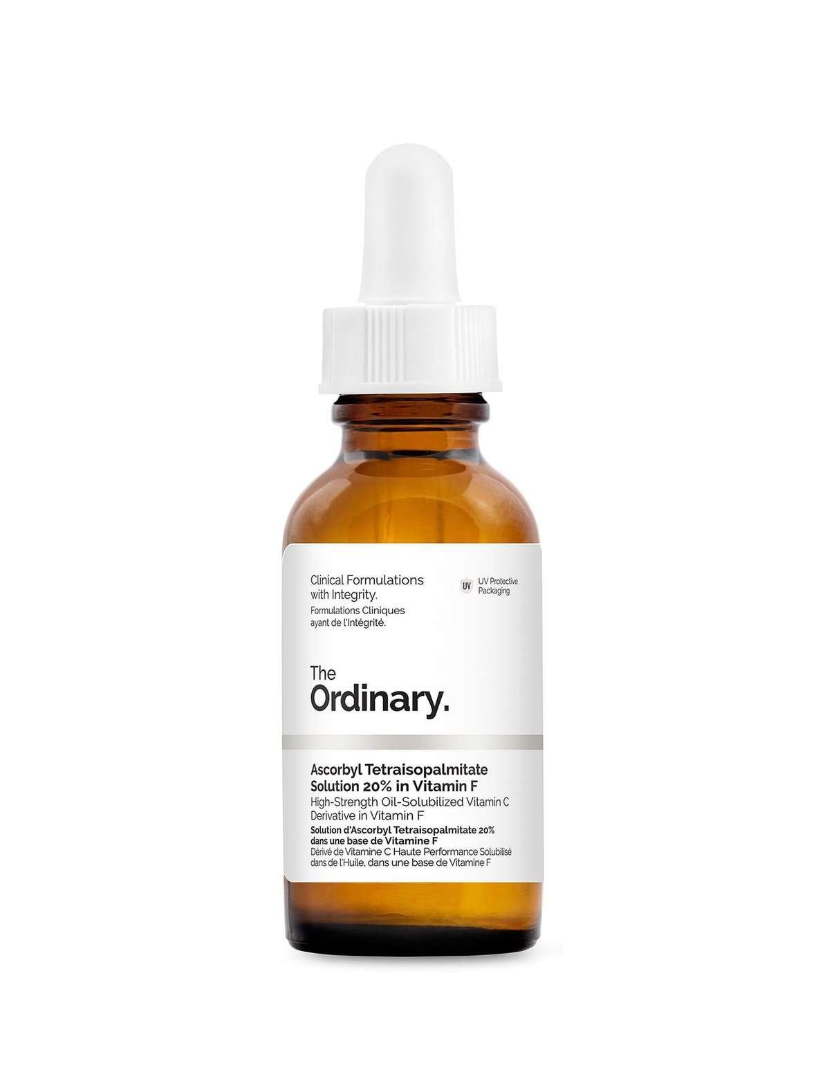 Ascorbyl tetraisopalmitate solution 20 % in vitamin f -seerumi 30 ml