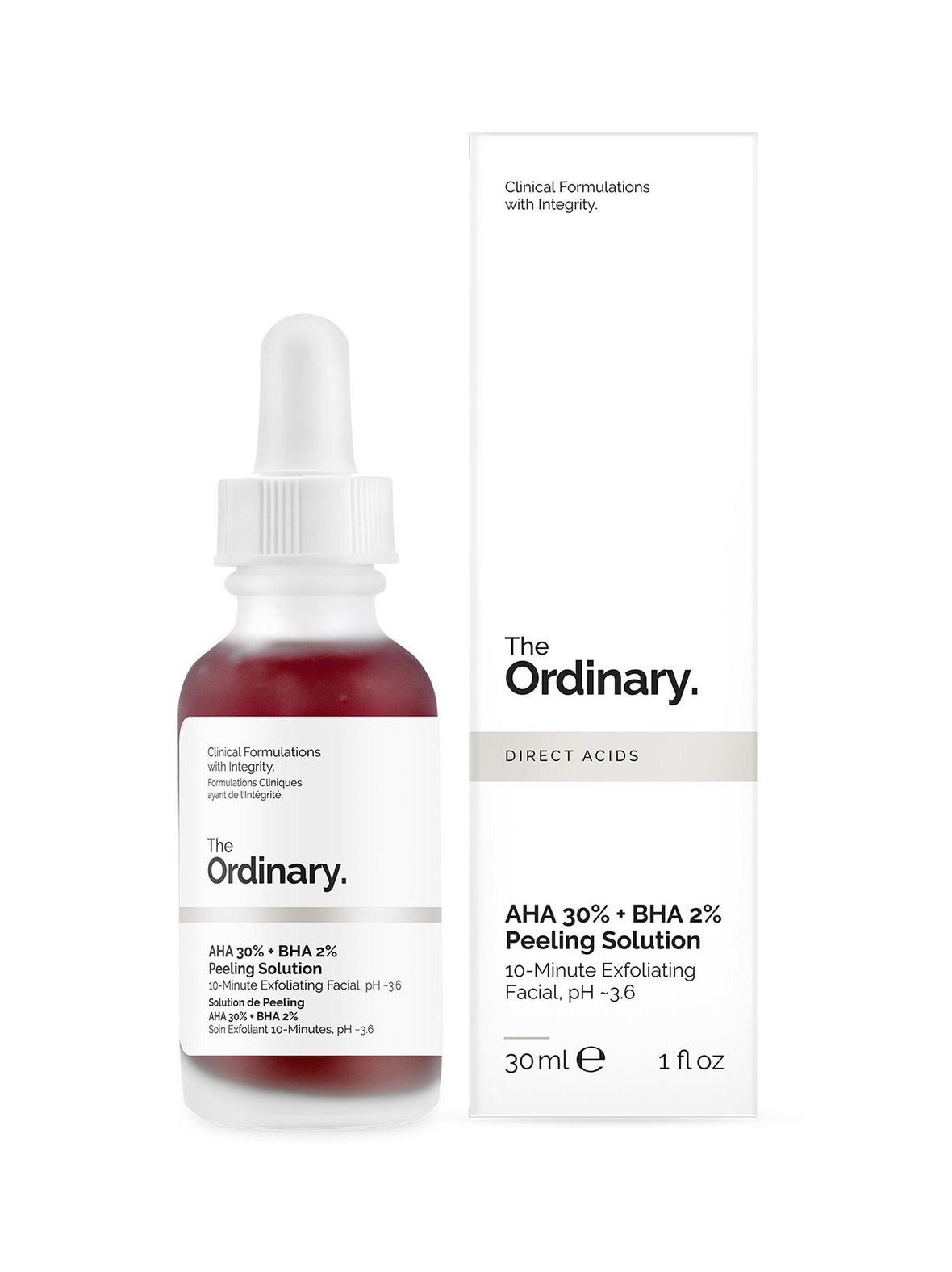 Aha 30 % + bha 2 % peeling solution -kuoriva naamio 30 ml