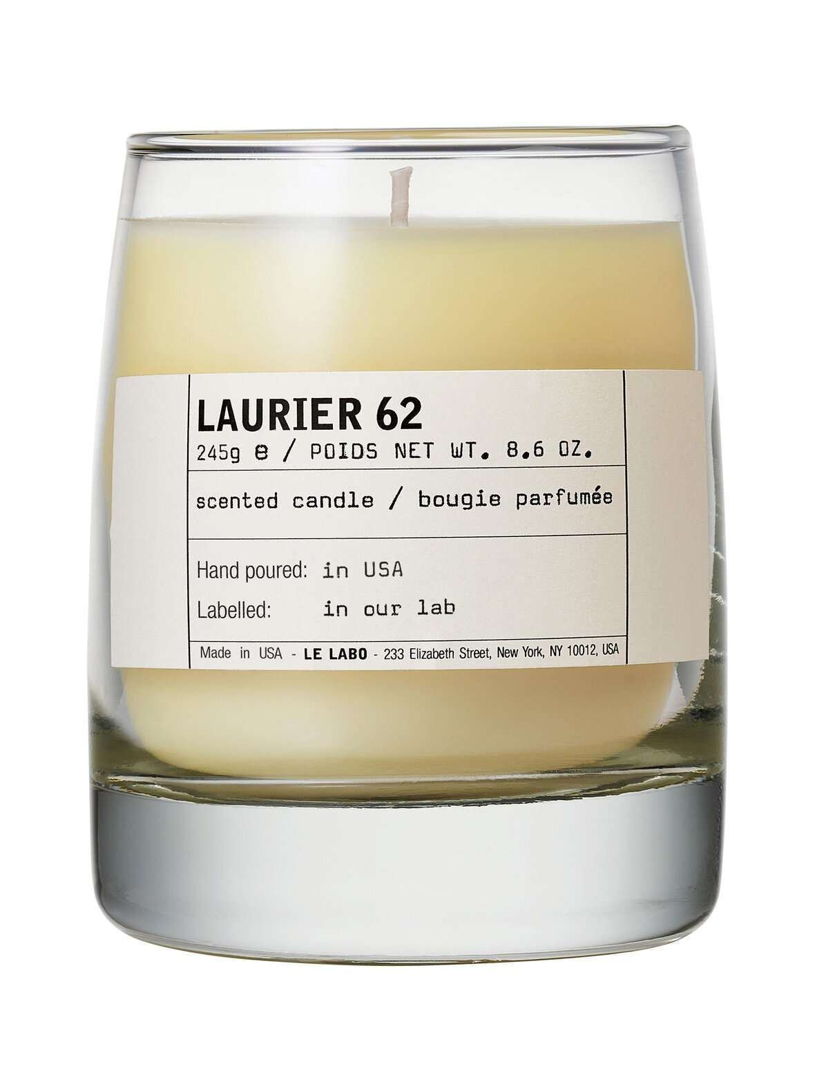 Laurier 62 classic -tuoksukynttilä 245 g