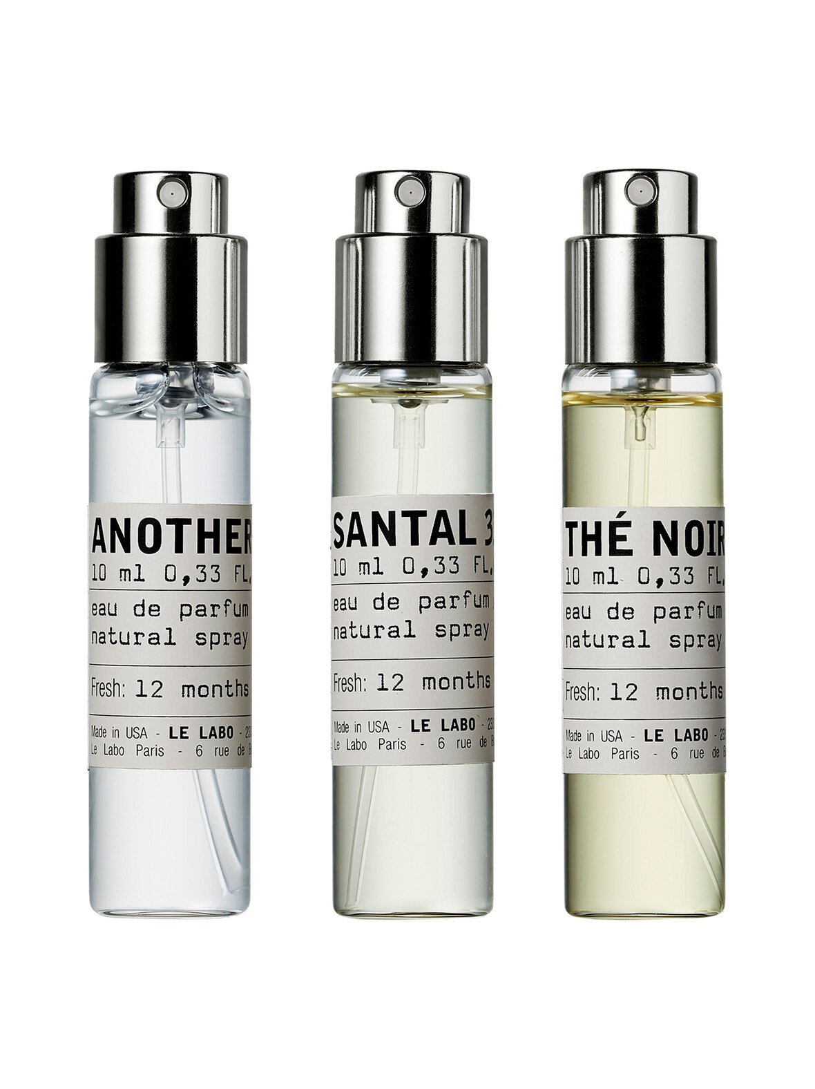 Eau de parfum travel tube set -tuoksupakkaus