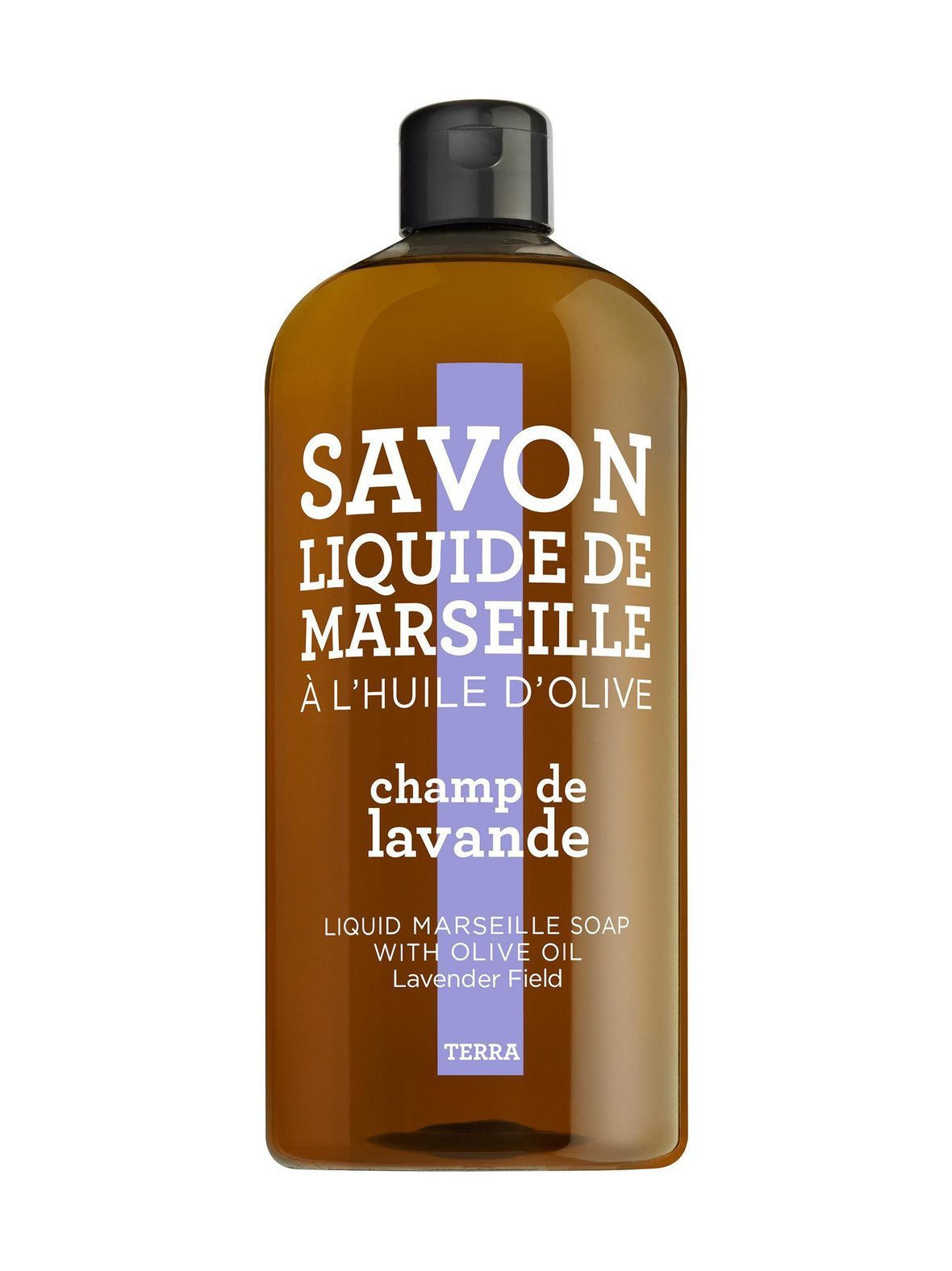 Marseille lavender field refill -nestesaippua 1000 ml