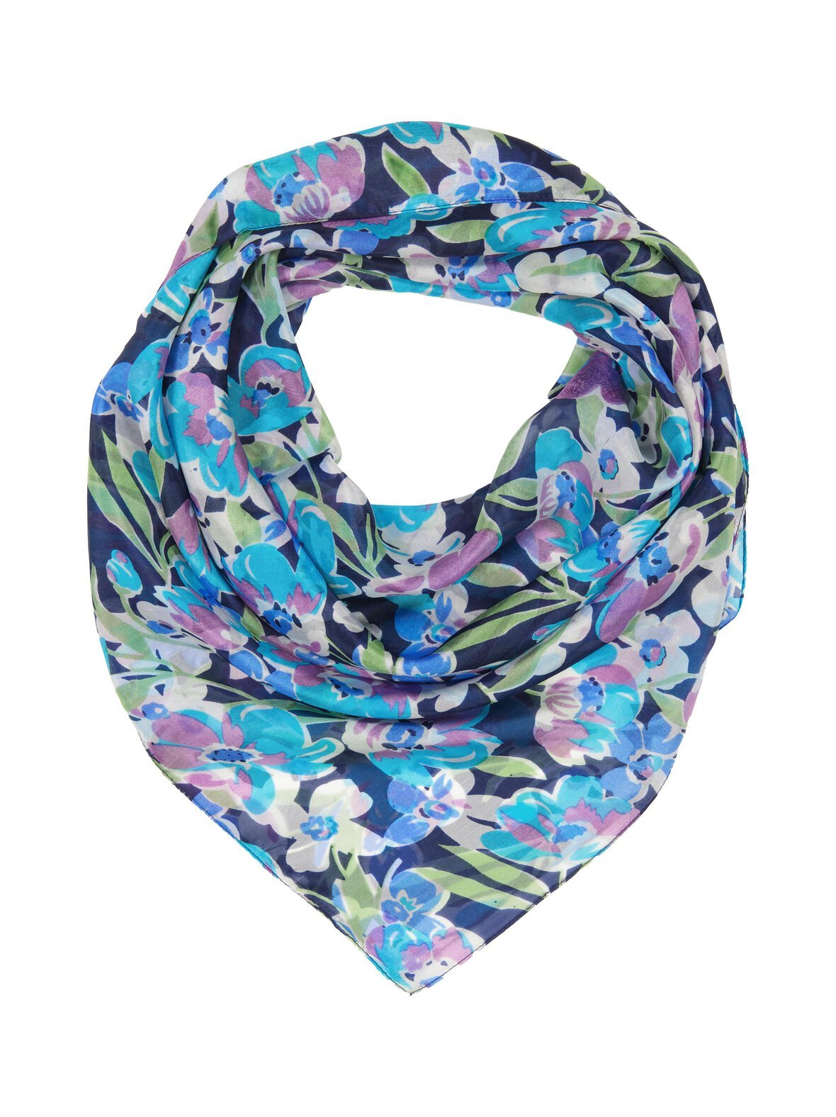 Jennifer-silkkihuivi 100 x 100 cm