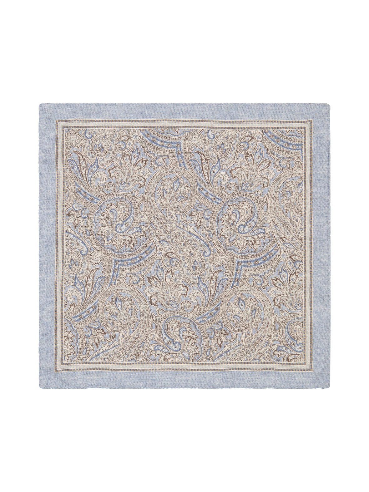 Hankie double face paisley medallion -silkkitaskuliina