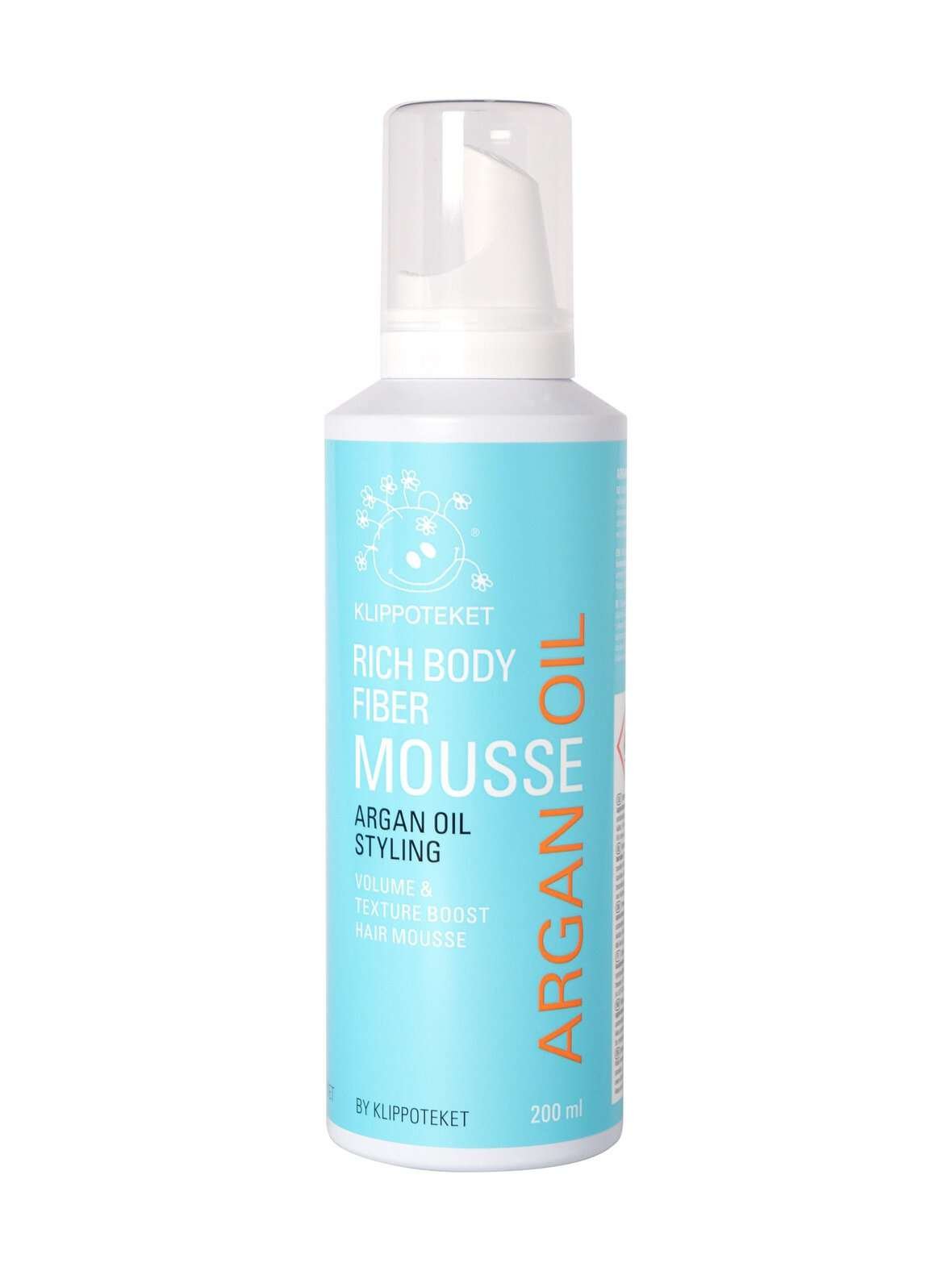 Argan oil fiber mousse -muotovaahto 200 ml