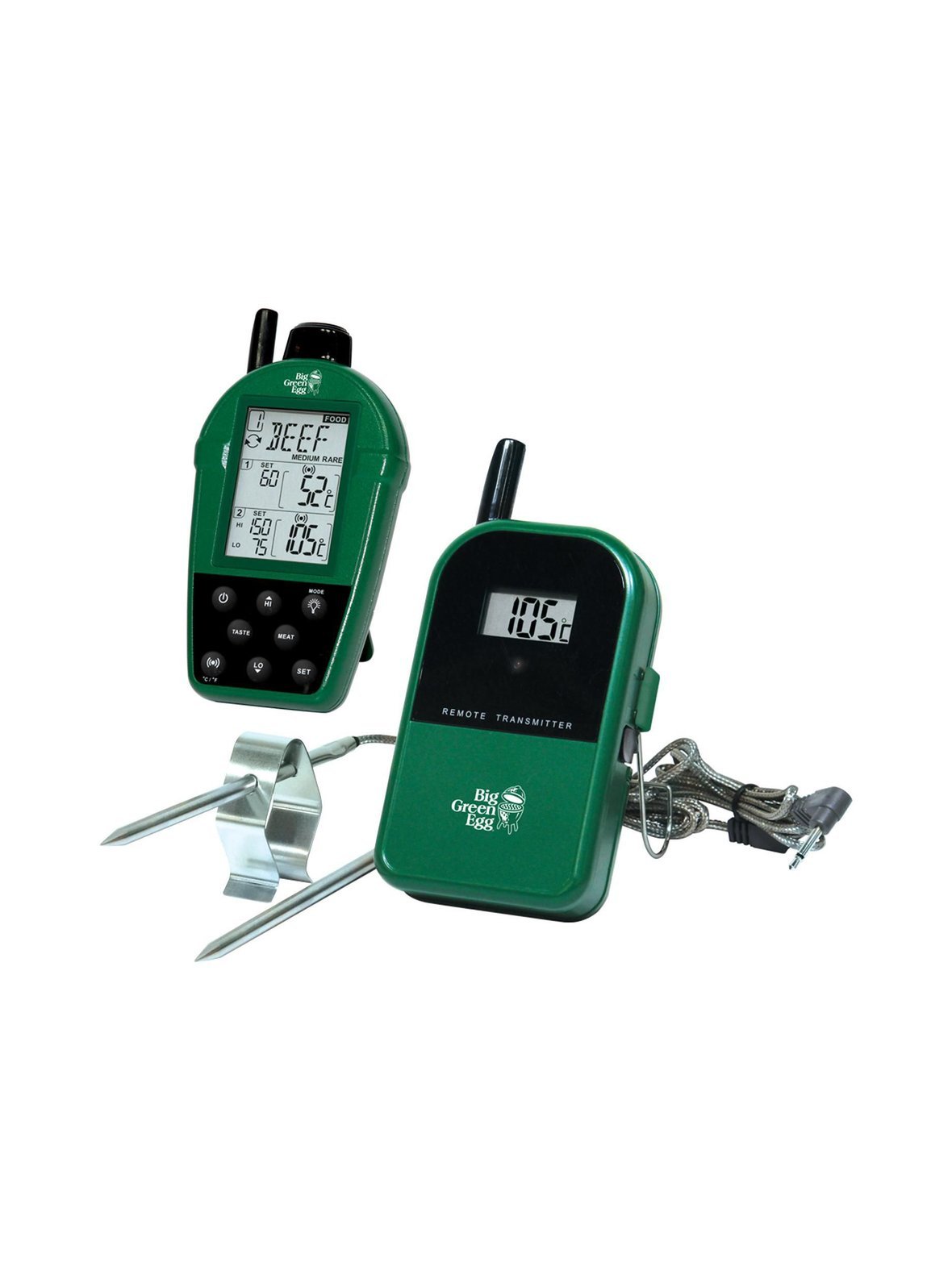 Dual probe remote -langaton lämpömittari