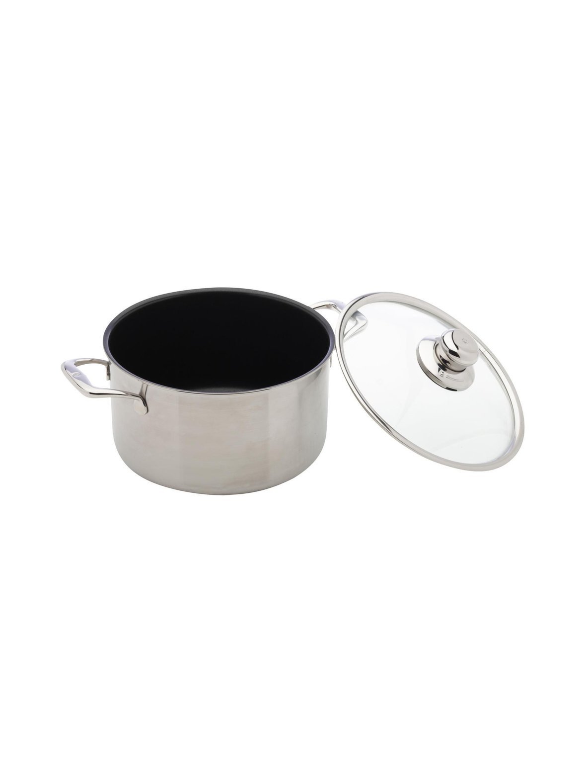 Dutch oven nonstick clad -kattila ja lasikansi 6 l
