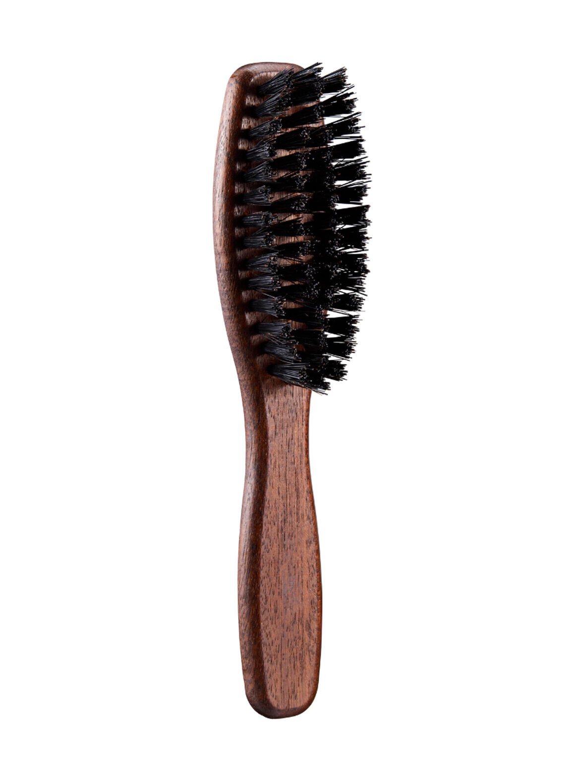 Beard brush with handle wooden 1 -partaharja