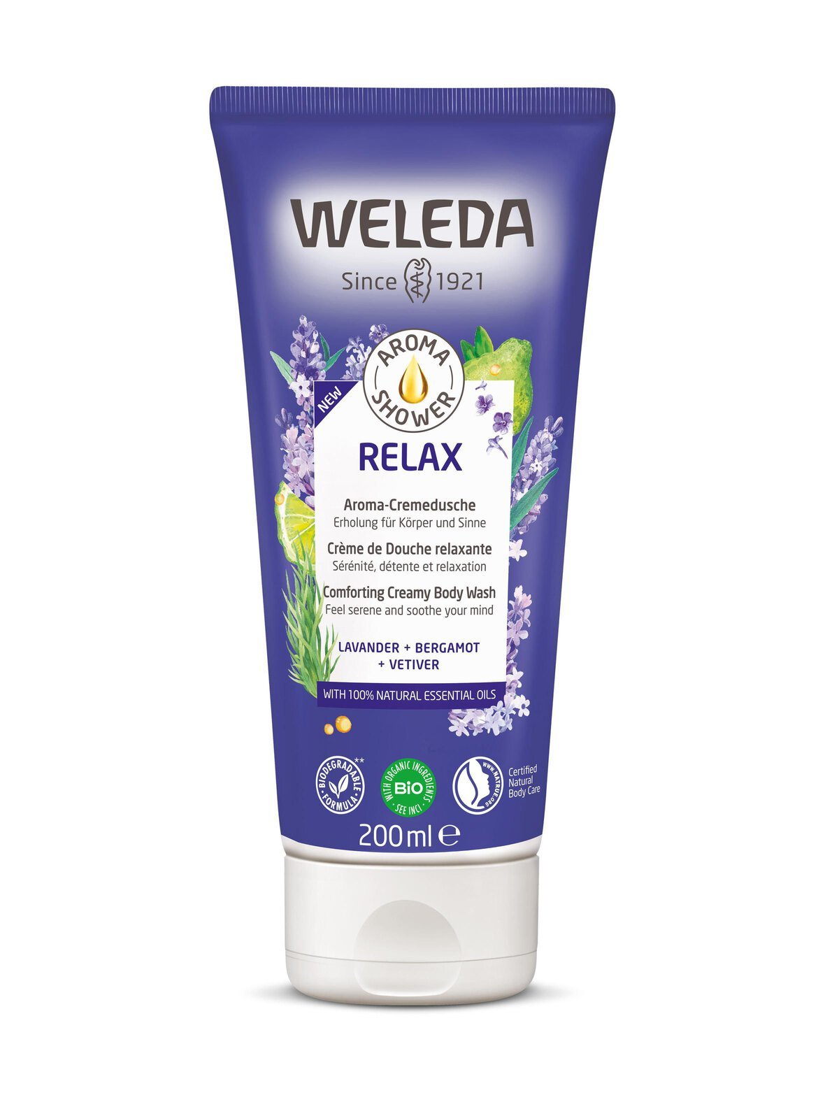 Aroma shower relax -suihkugeeli 200 ml