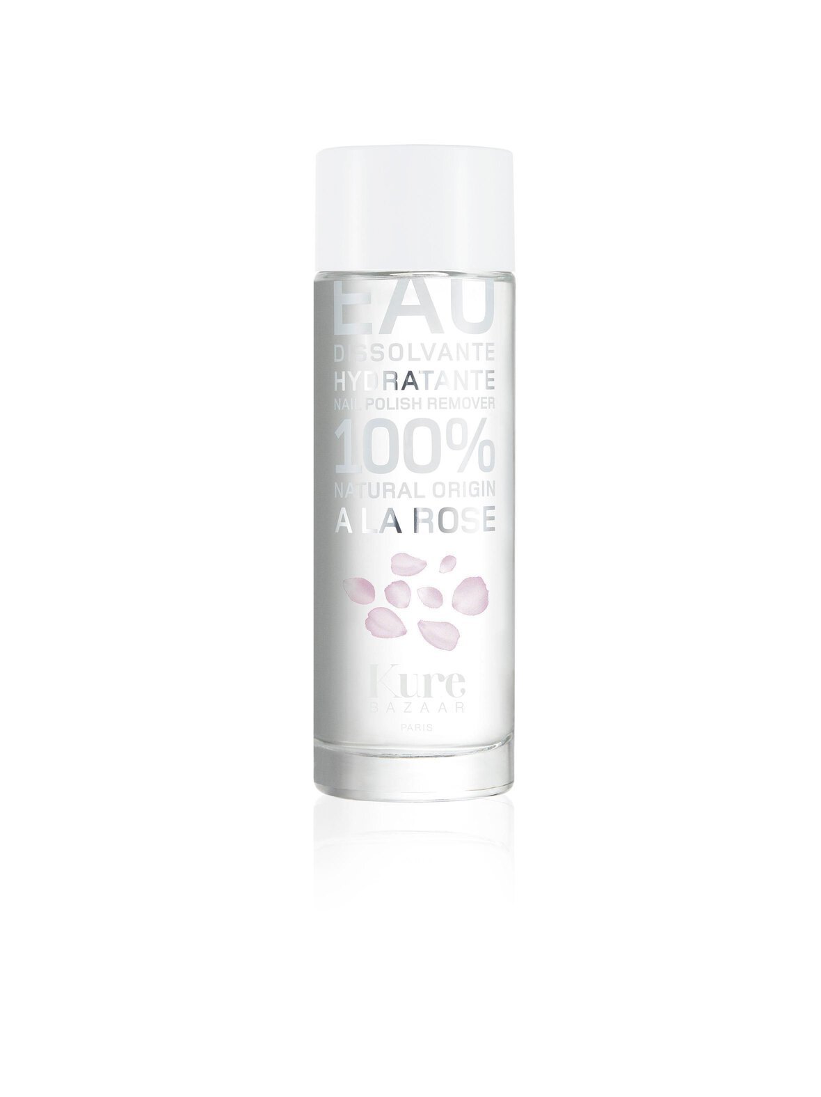 Eau dissolvante hydratante à la rose -kynsilakanpoistoaine 100 ml