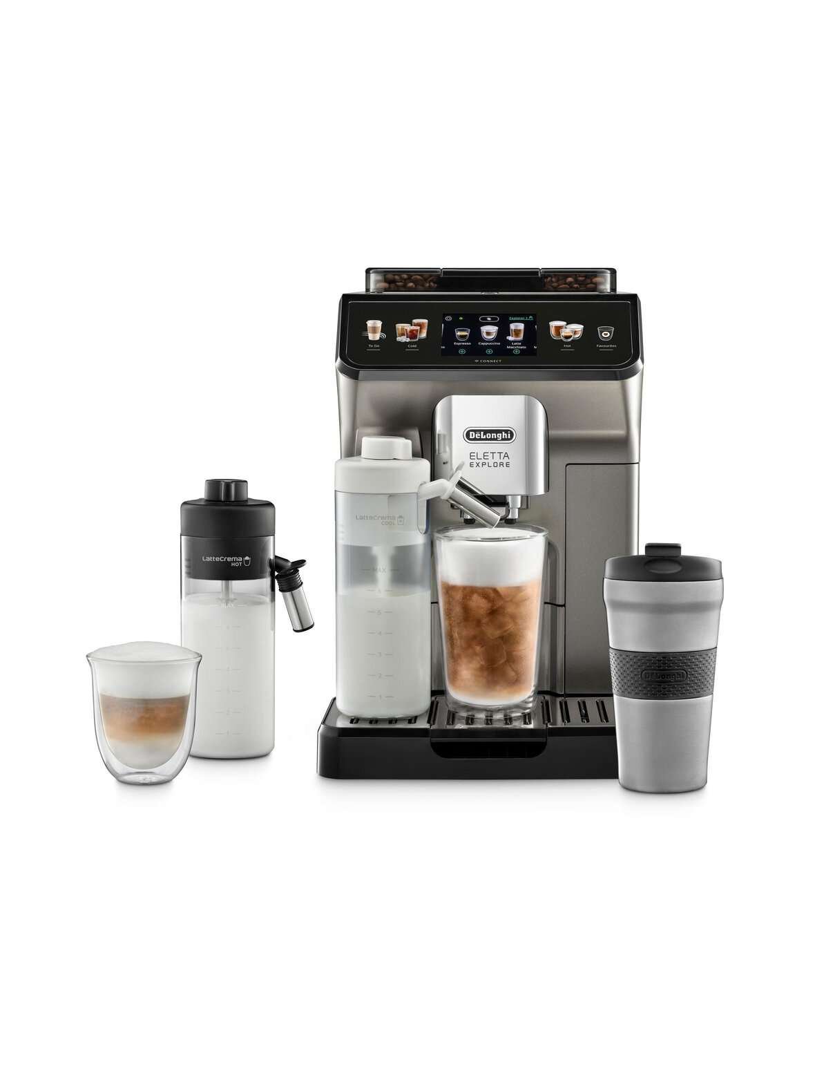 Ecam450.86.t eletta explore coffee machine -kahviautomaatti