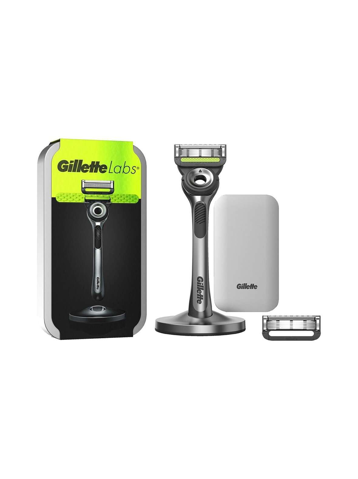 Labs exfoliating razor travelpack -parranajopakkaus