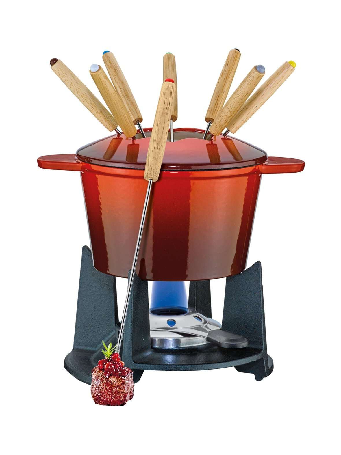Grenoble-fondue-setti 8 haarukalla