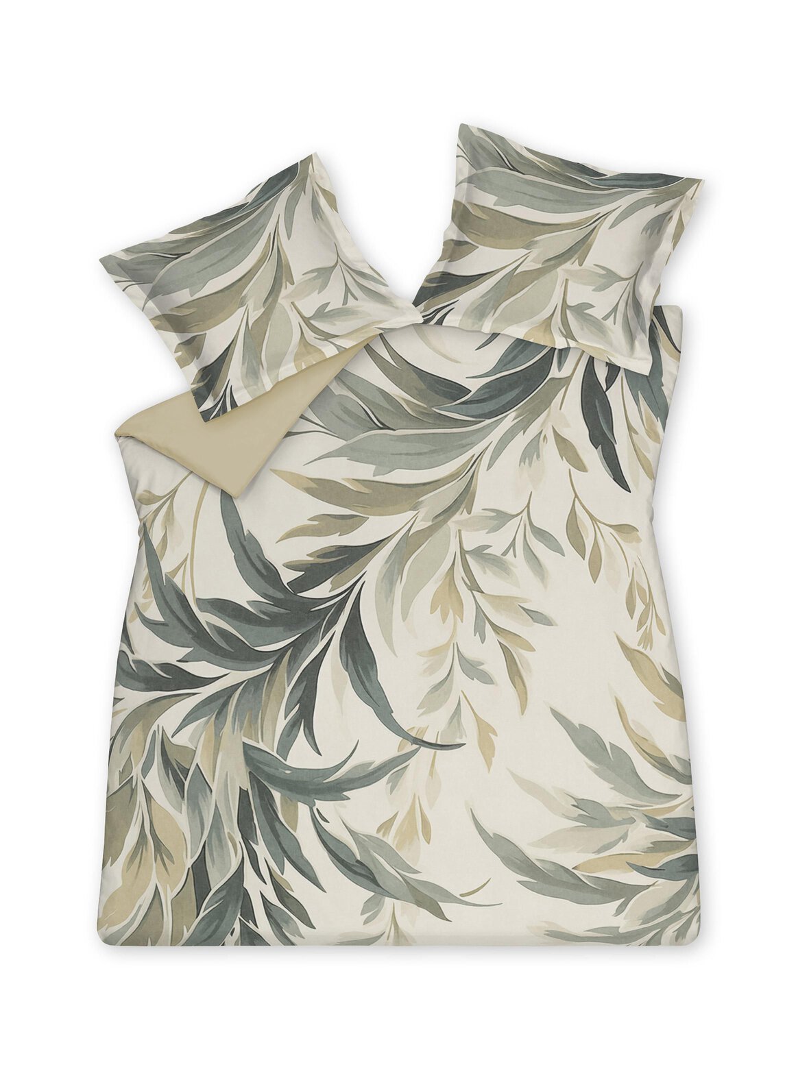 Eldar garden -satiinipussilakanasetti