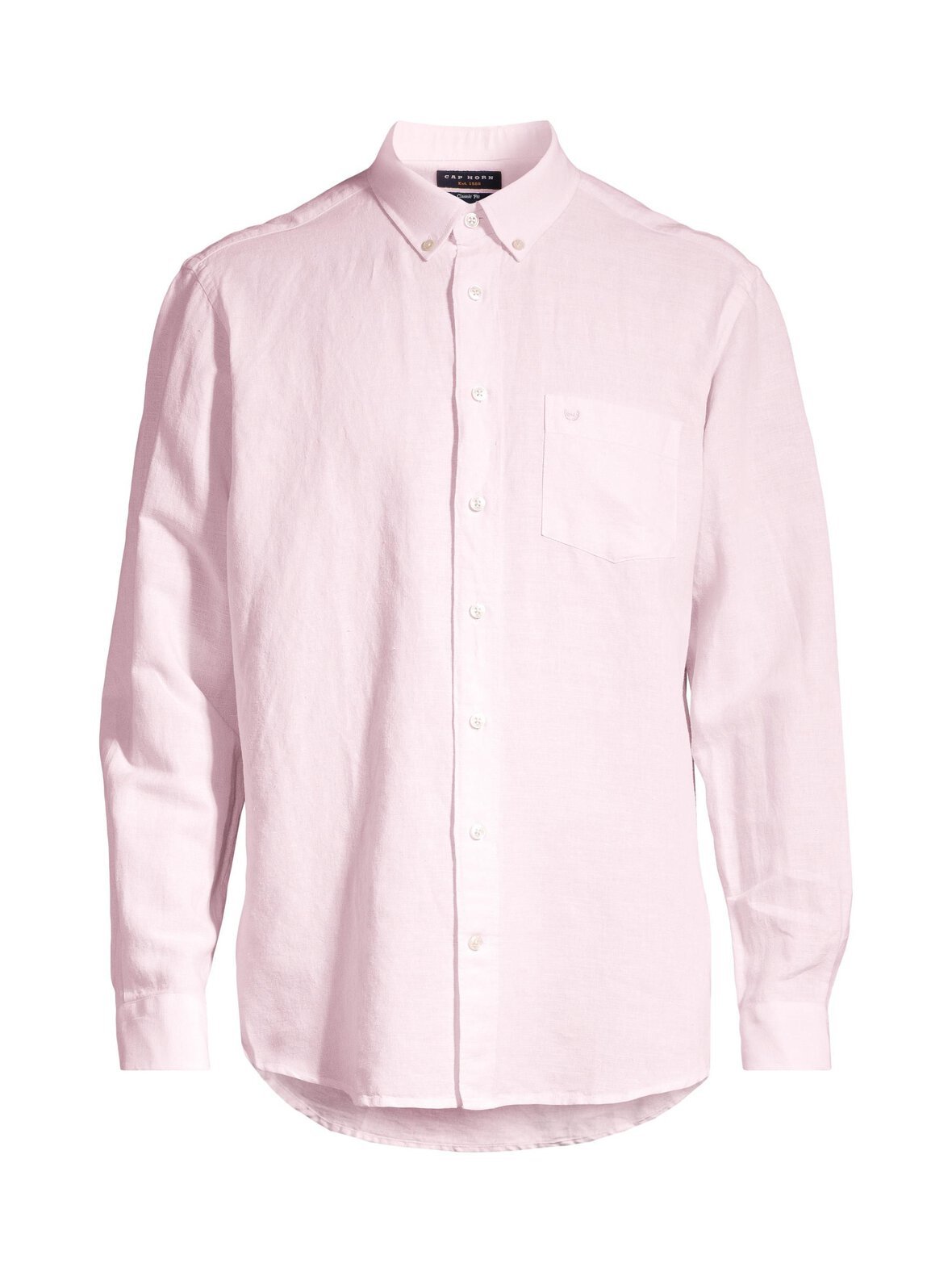 Michael classic fit linen blend -kauluspaita