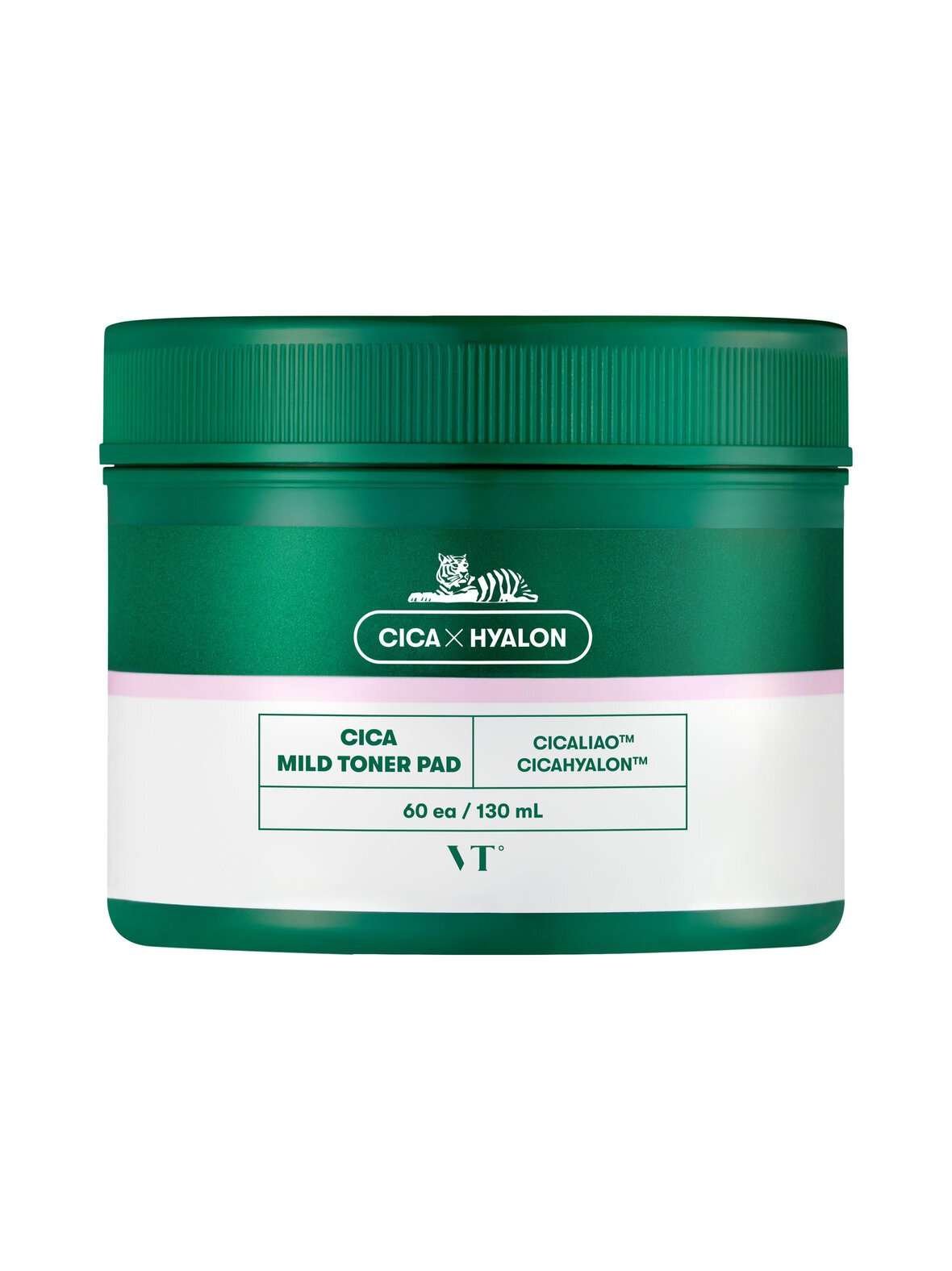 Cica mild toner pad -kasvovesilaput