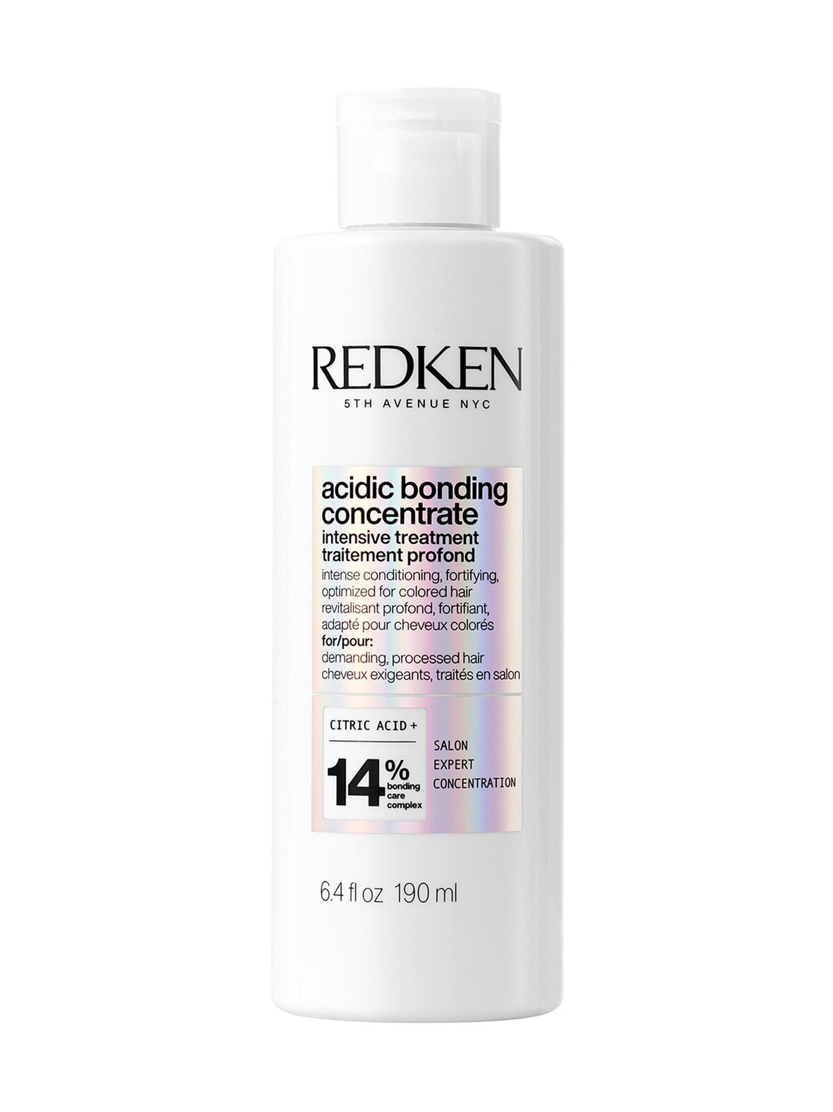 Acidic bonding concentrate intensive pre-treatment -hoitoaine