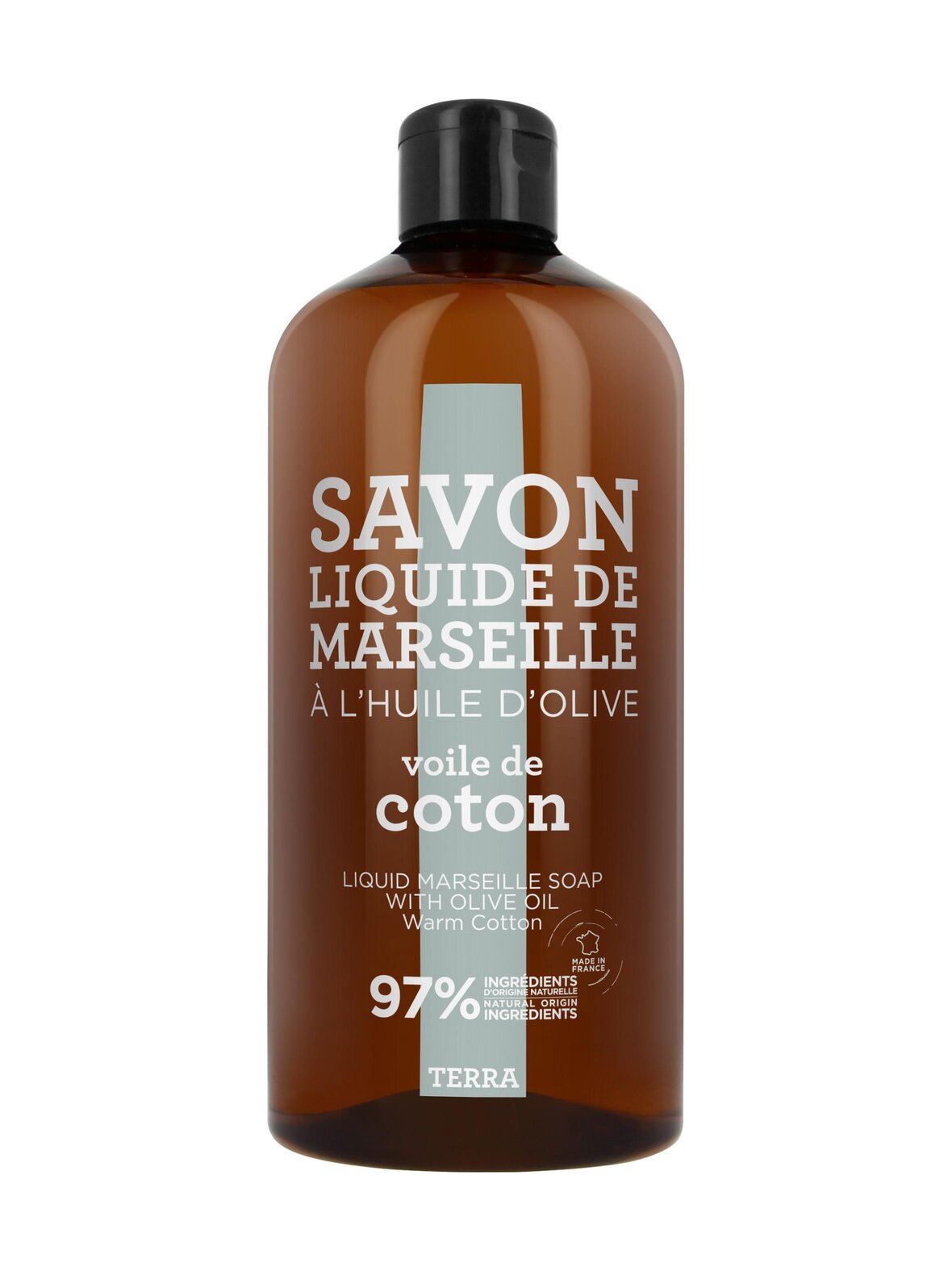 Marseille warm cotton refill -nestesaippua 1000 ml
