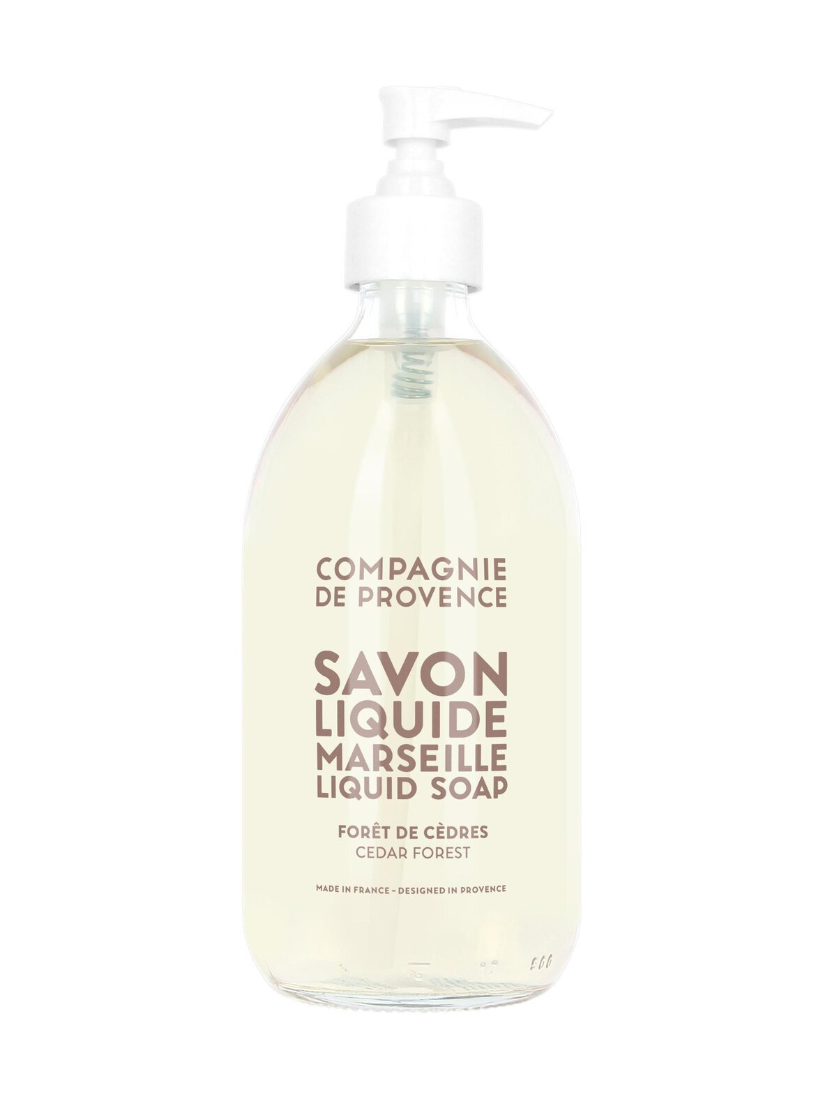 Extra pur liquid marseille soap cedar forest -nestesaippua 495 ml