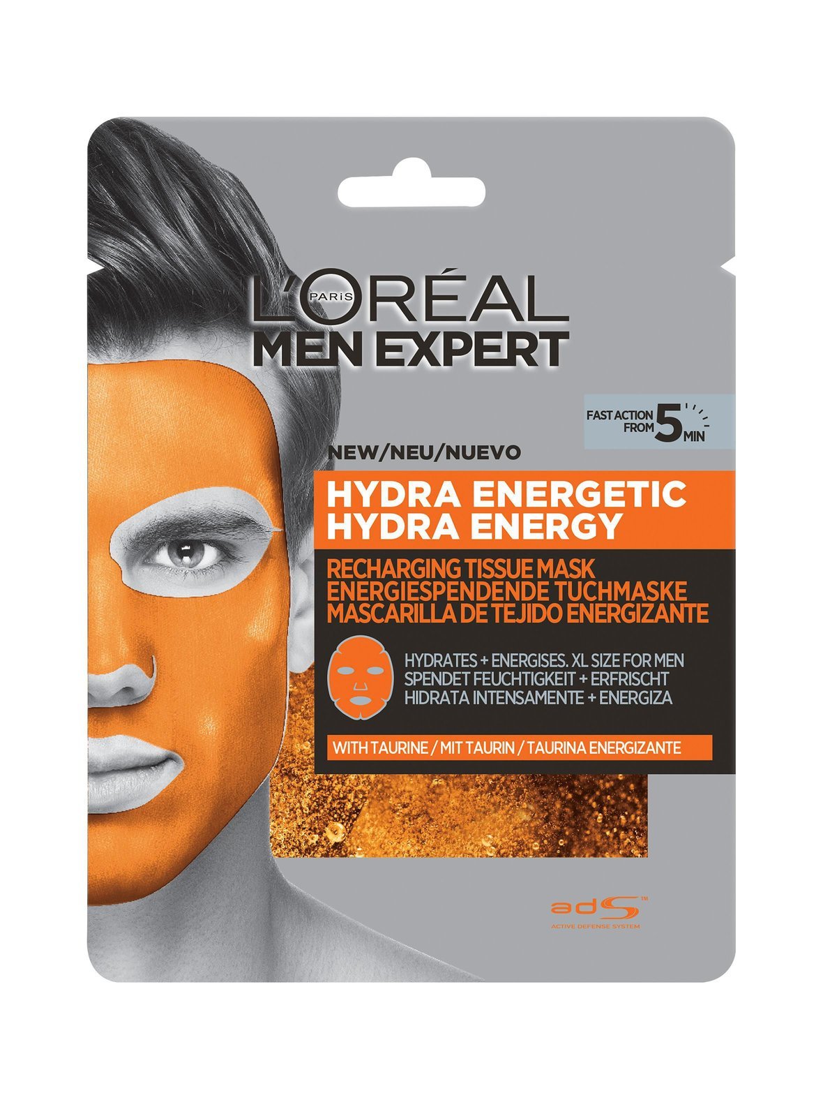 Men expert recharging tissue mask -kangasnaamio 30 g
