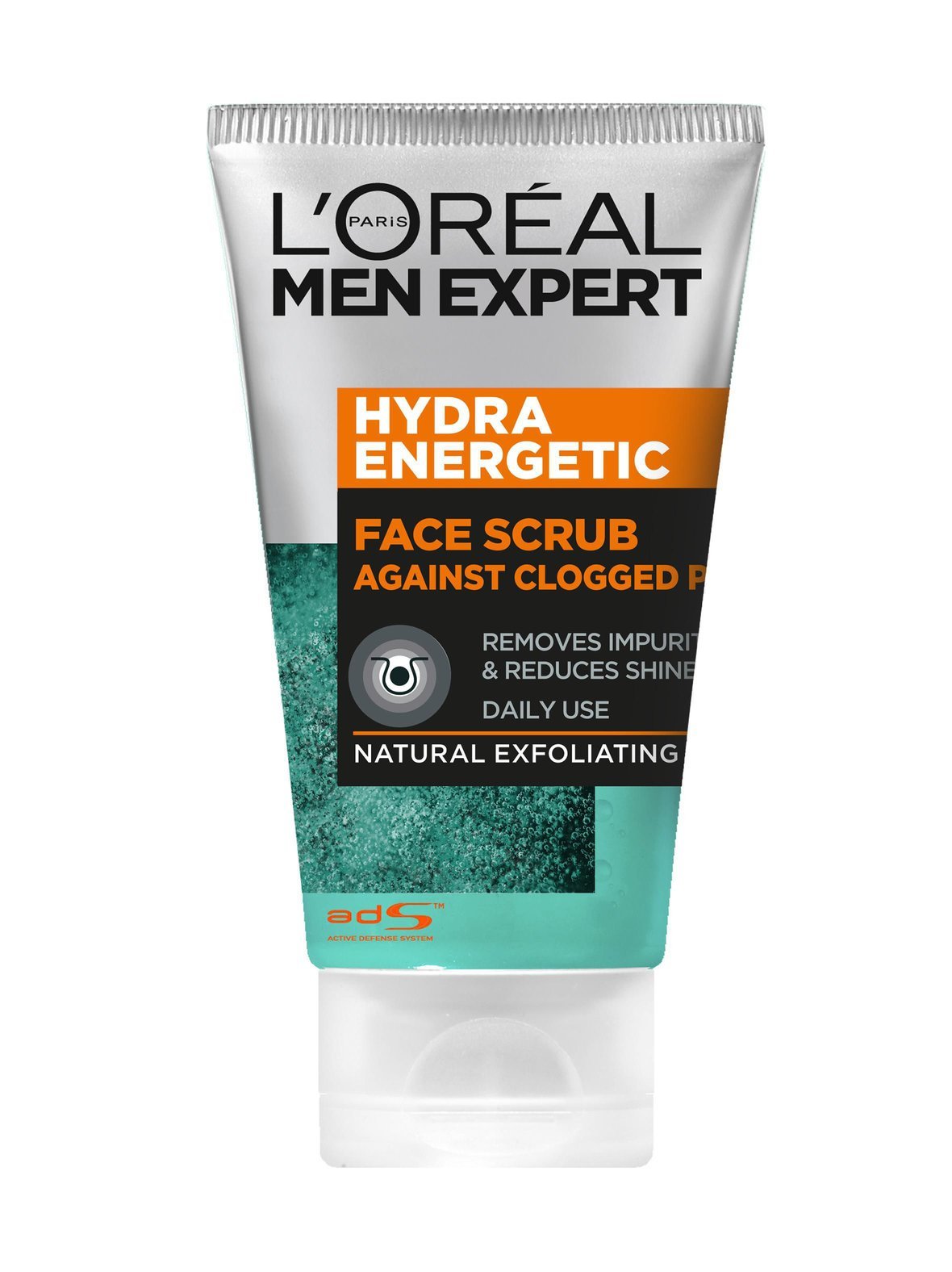 Men expert face scrub against clogged pores -kuorintageeli 100 ml