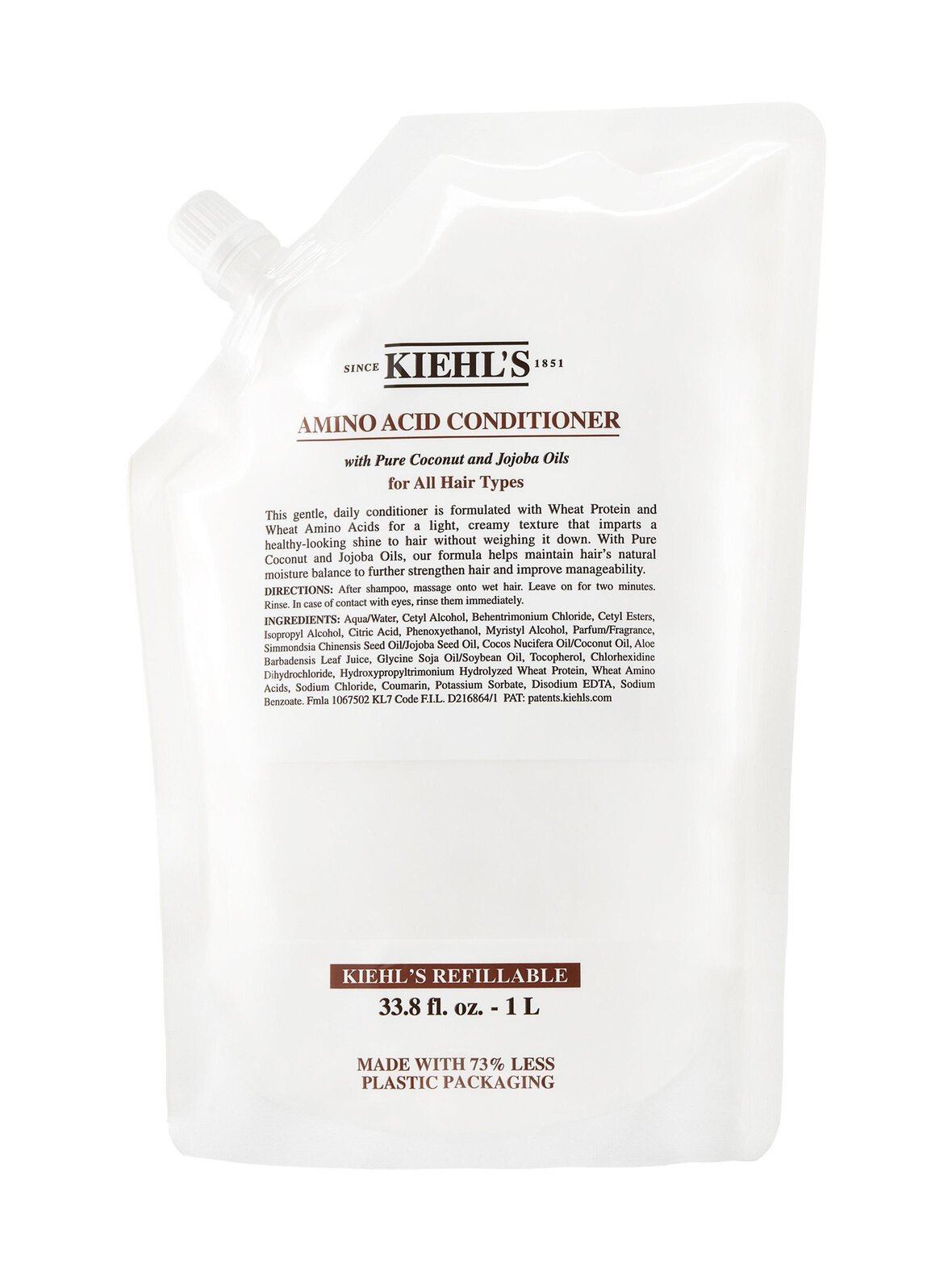 Amino acid conditioner -hoitoaine, täyttöpakkaus 1l