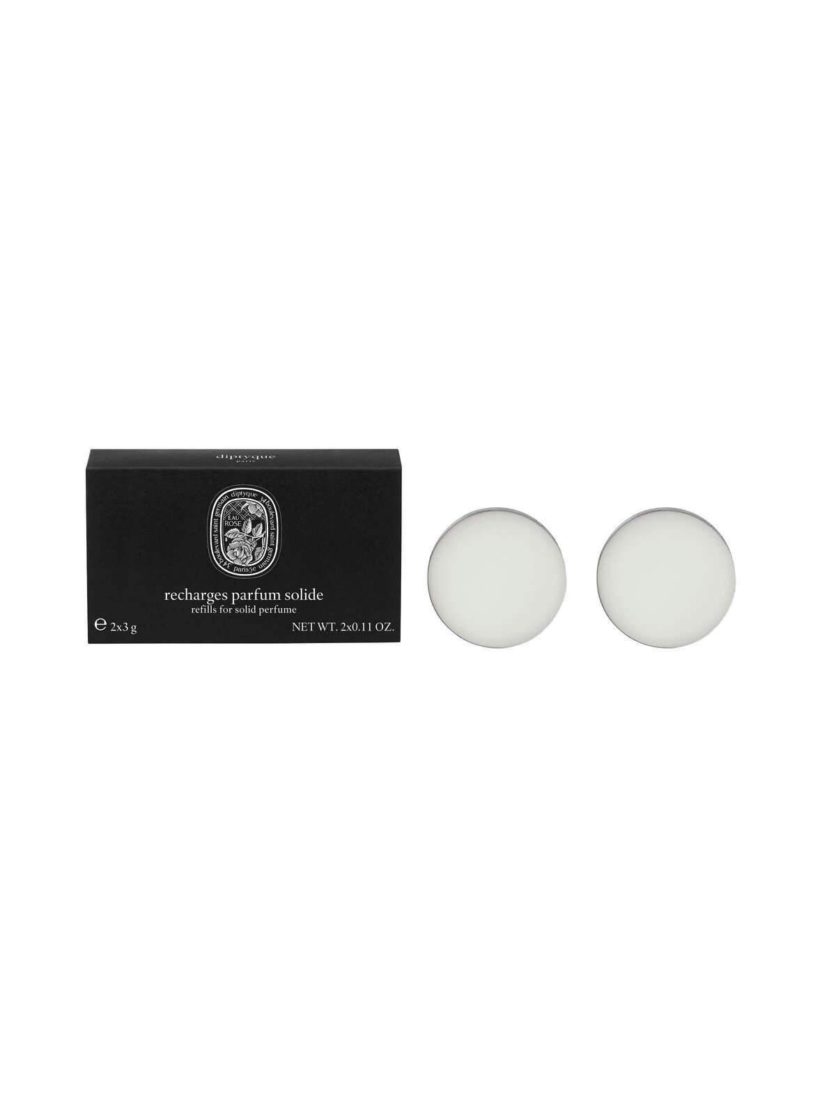 Eau rose solid perfume refill -täyttöpakkaus 2 kpl