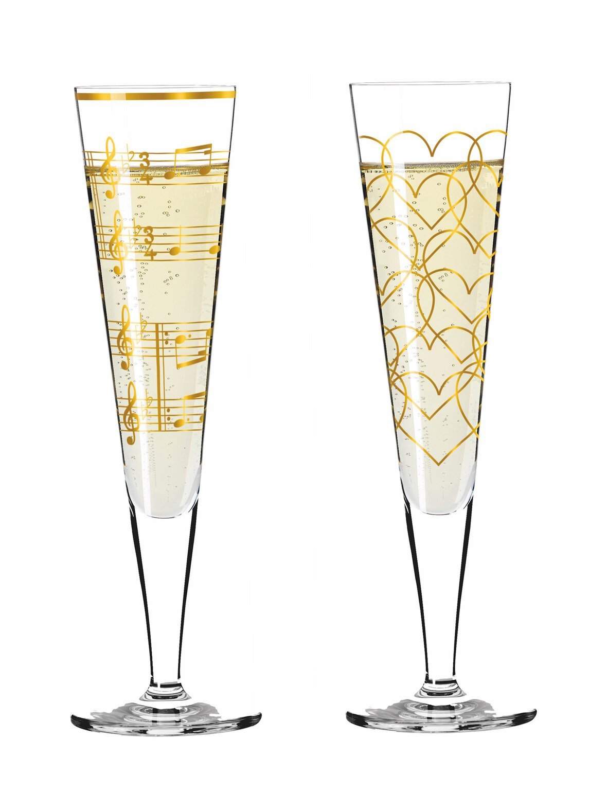 Goldnacht heart and music -samppanjalasi 205 ml