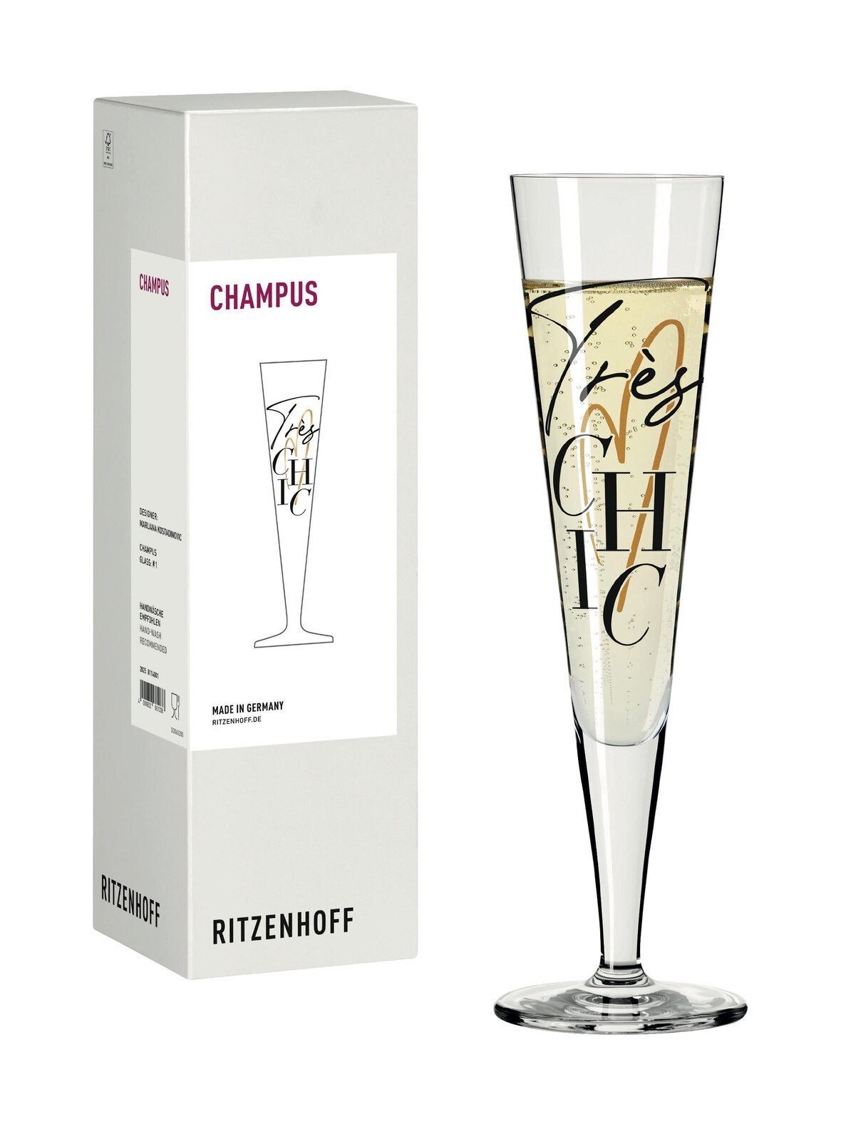 Chic fashion -samppanjalasi