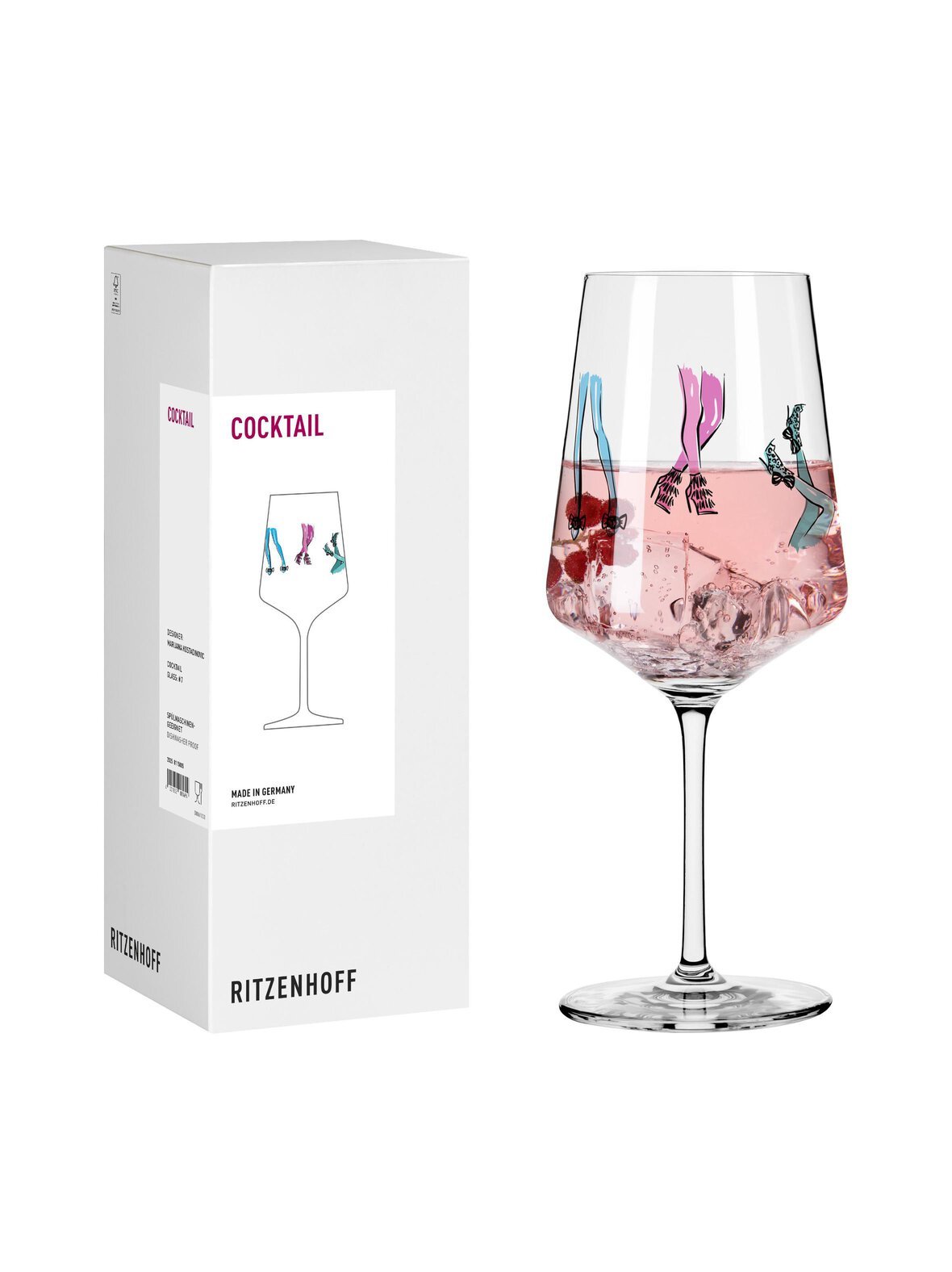 Fashion clothes -cocktail-lasit 2 kpl