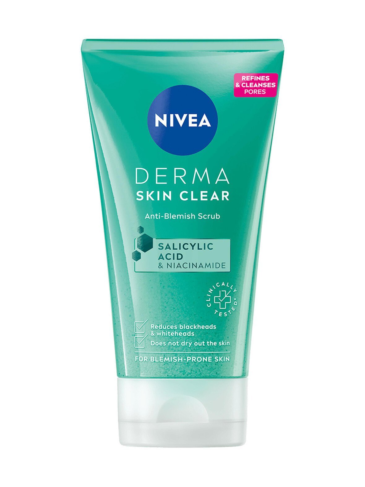 Derma skin clear anti-blemish scrub -kuorintavoide
