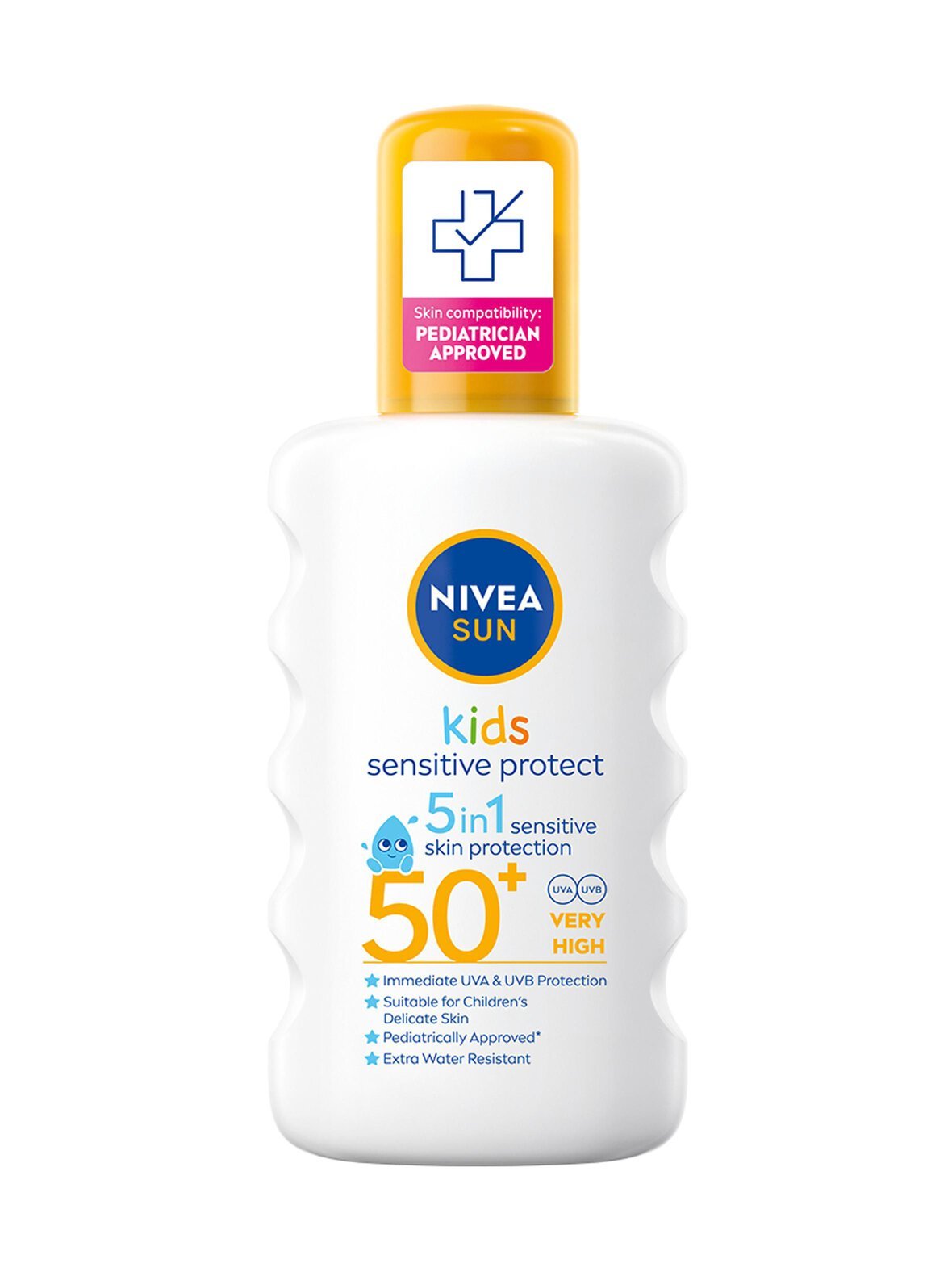 Kids sensitive protect sun spray spf50+-aurinkosuojasuihke