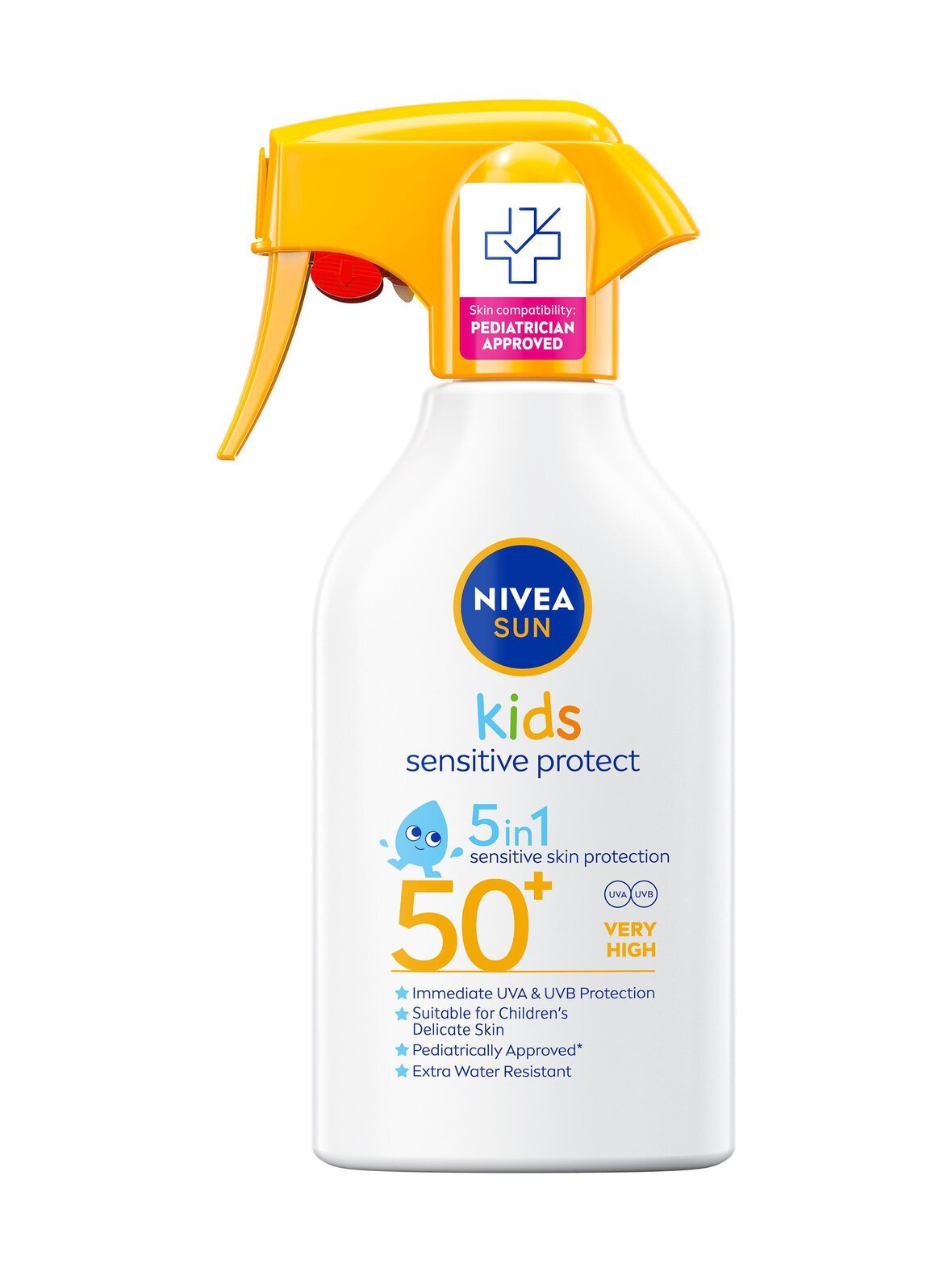 Kids sensitive protect sun trigger spray sk50+ -aurinkosuojasuihke, 250 ml