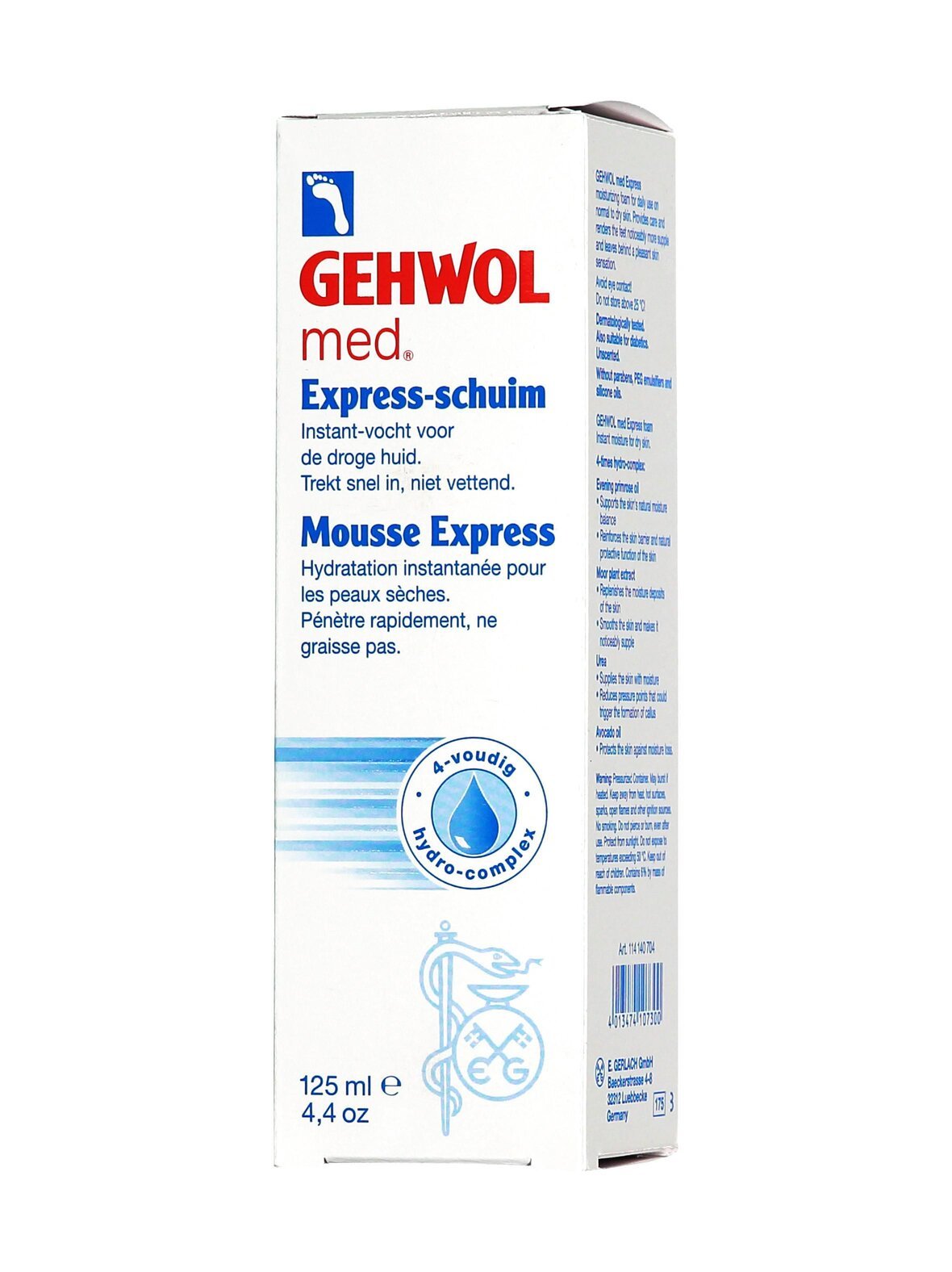 Med express foam -jalkavoide 125 ml