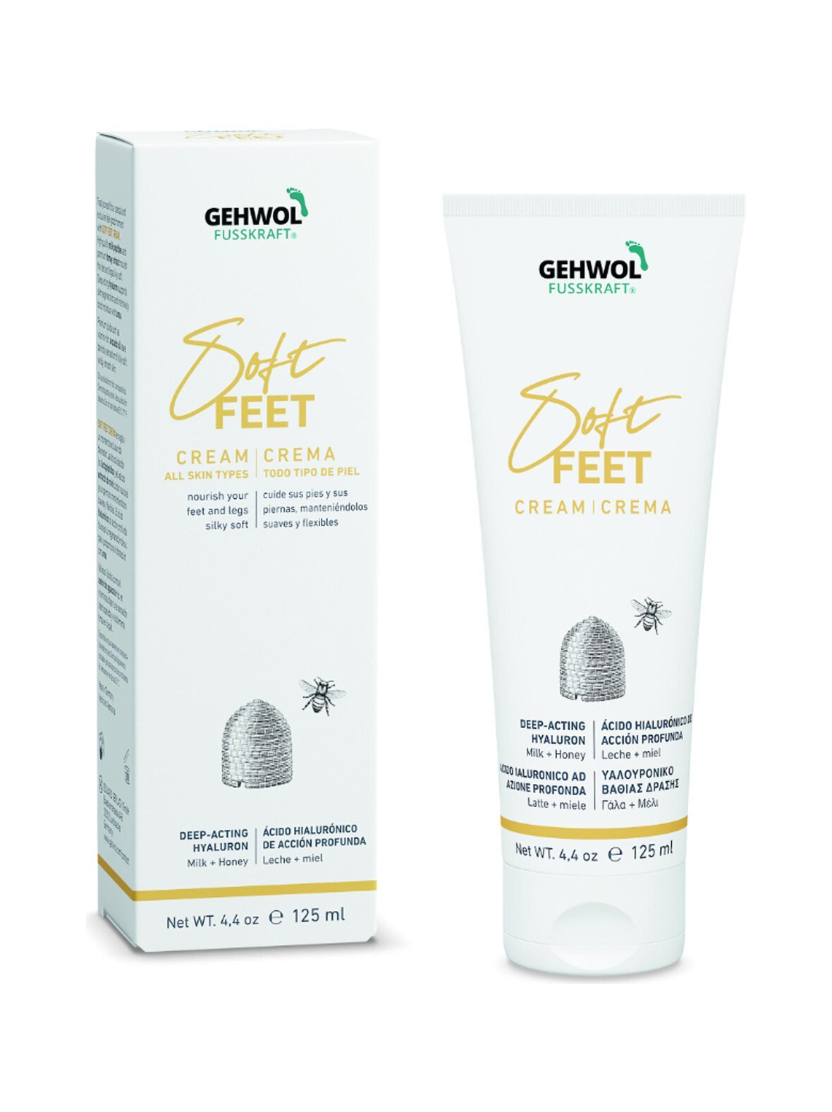 Fusskraft soft feet -jalkavoide 125 ml