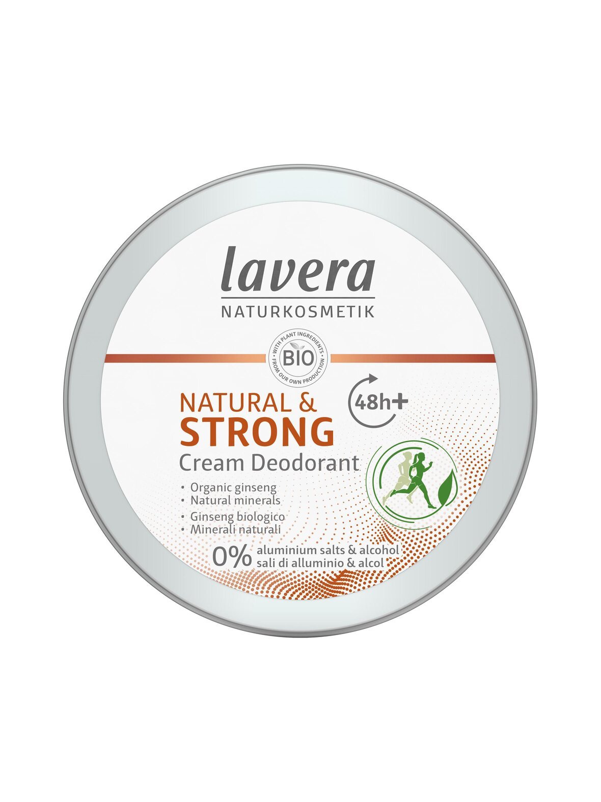 Cream deodorant natural & strong - voidemainen deodorantti 50 ml