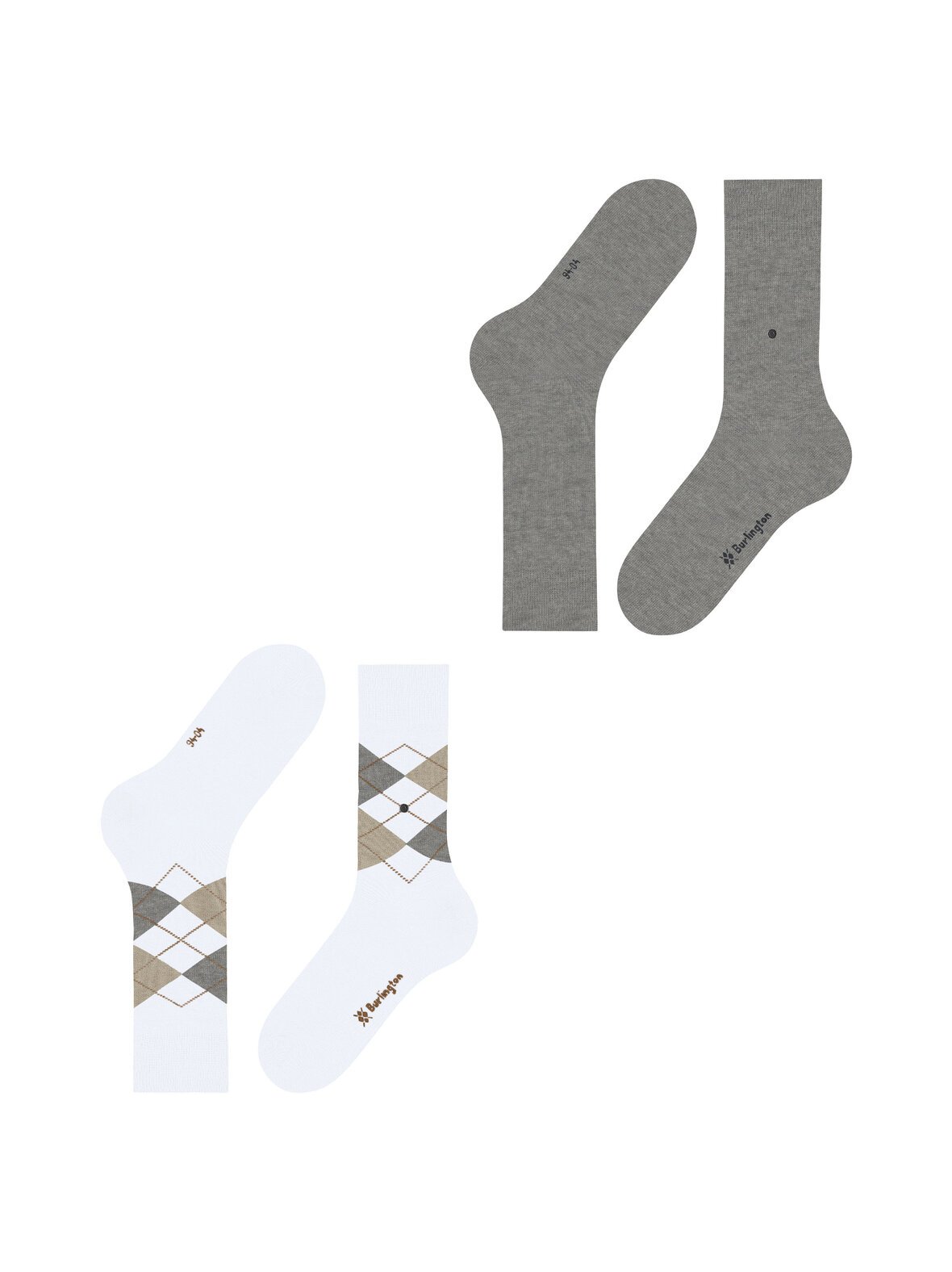 Everyday argyle mix -sukat 2-pack