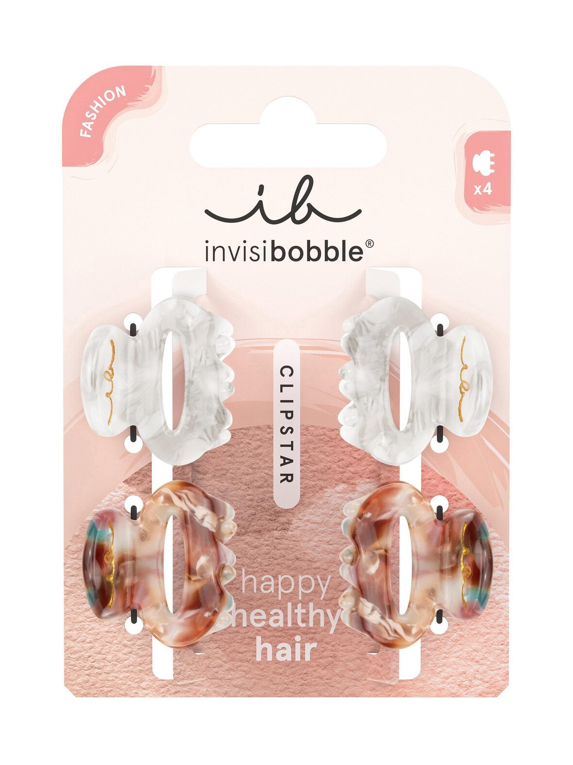 Clipstar petit bijoux s -hiusklipsit, 4kpl